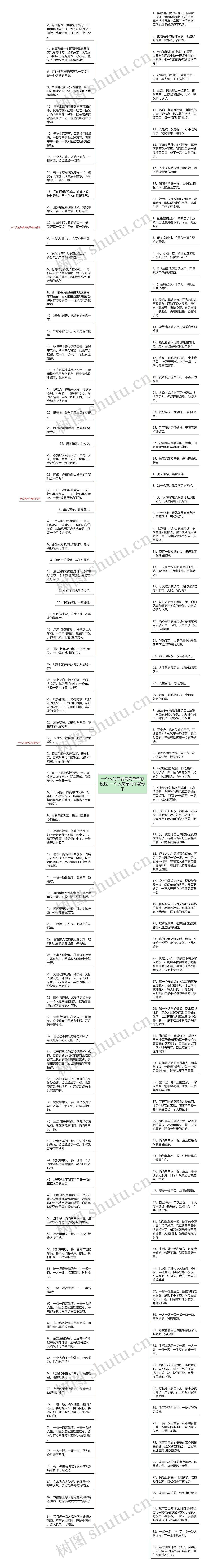 一个人的午餐简简单单的说说  一个人简单的午餐句子思维导图