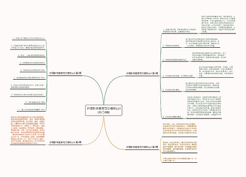 护理教学查房范文模板ppt(热门4篇)