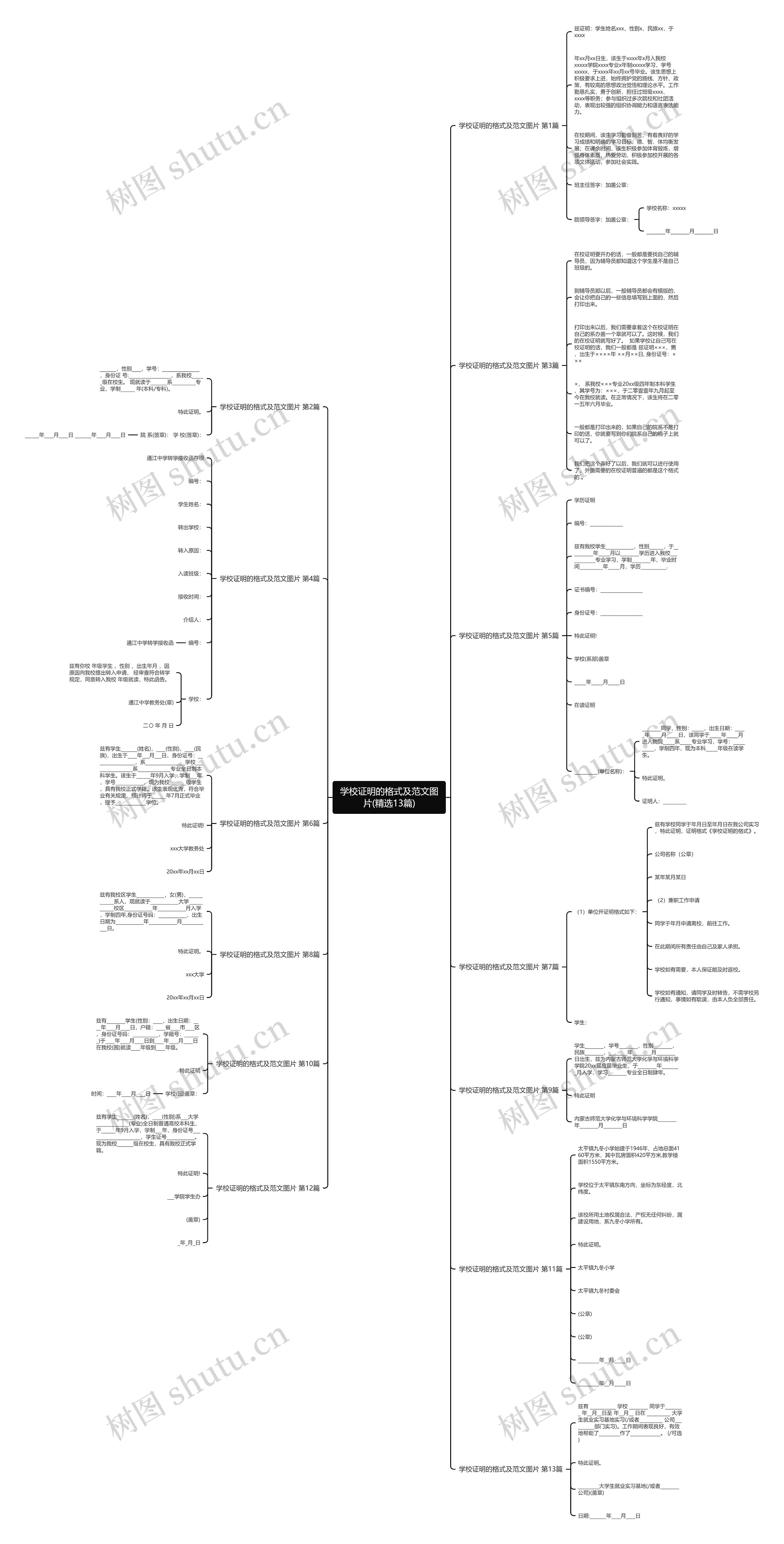 学校证明的格式及范文图片(精选13篇) 学校证明的格式及范文图片(精选13篇)
