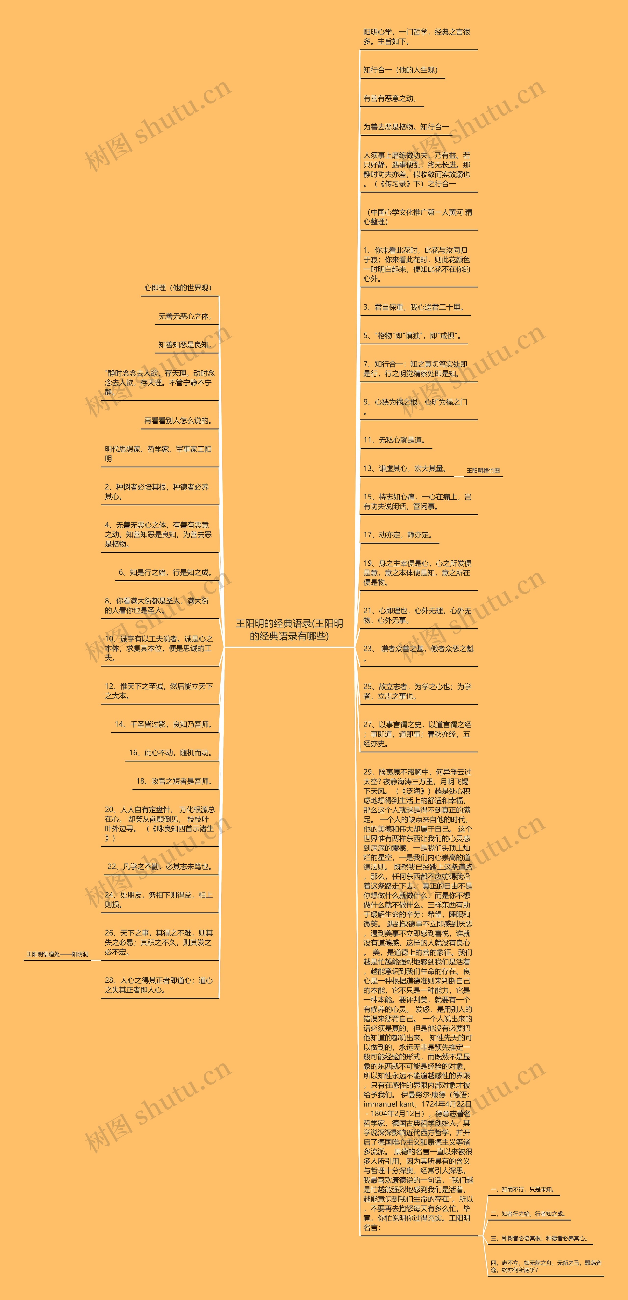 王阳明的经典语录(王阳明的经典语录有哪些)思维导图