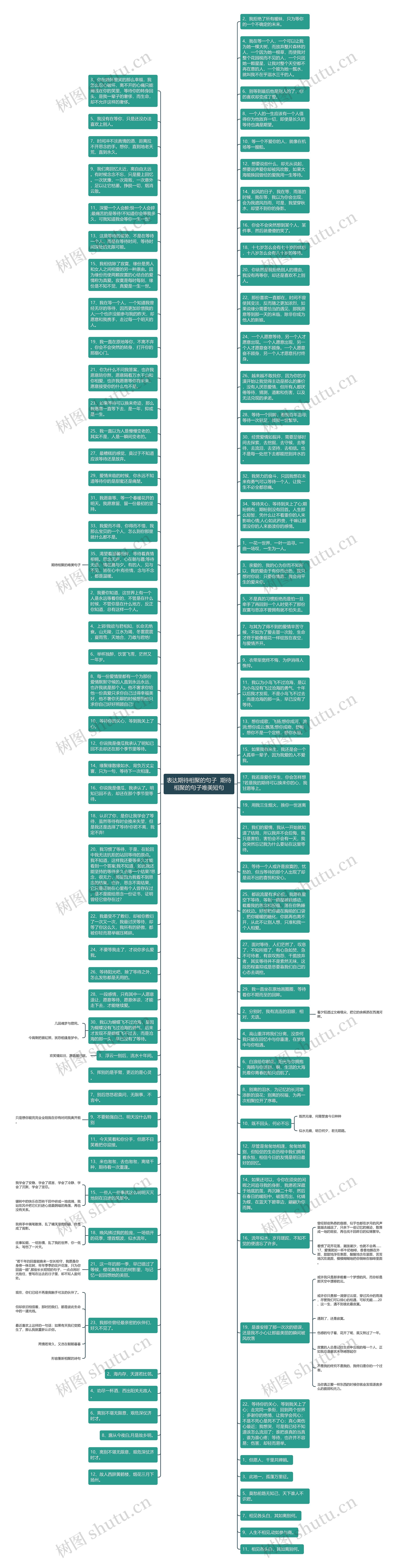 表达期待相聚的句子  期待相聚的句子唯美短句思维导图
