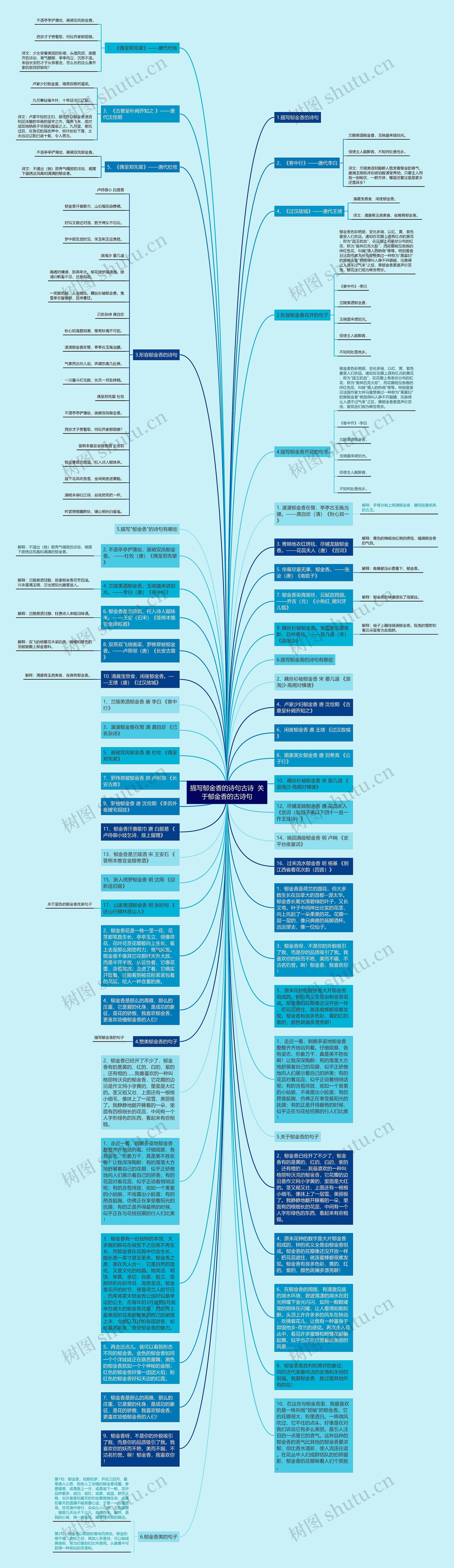 描写郁金香的诗句古诗 关于郁金香的古诗句思维导图高清图 描写郁金香的诗句古诗 关于郁金香的古诗句思维导图