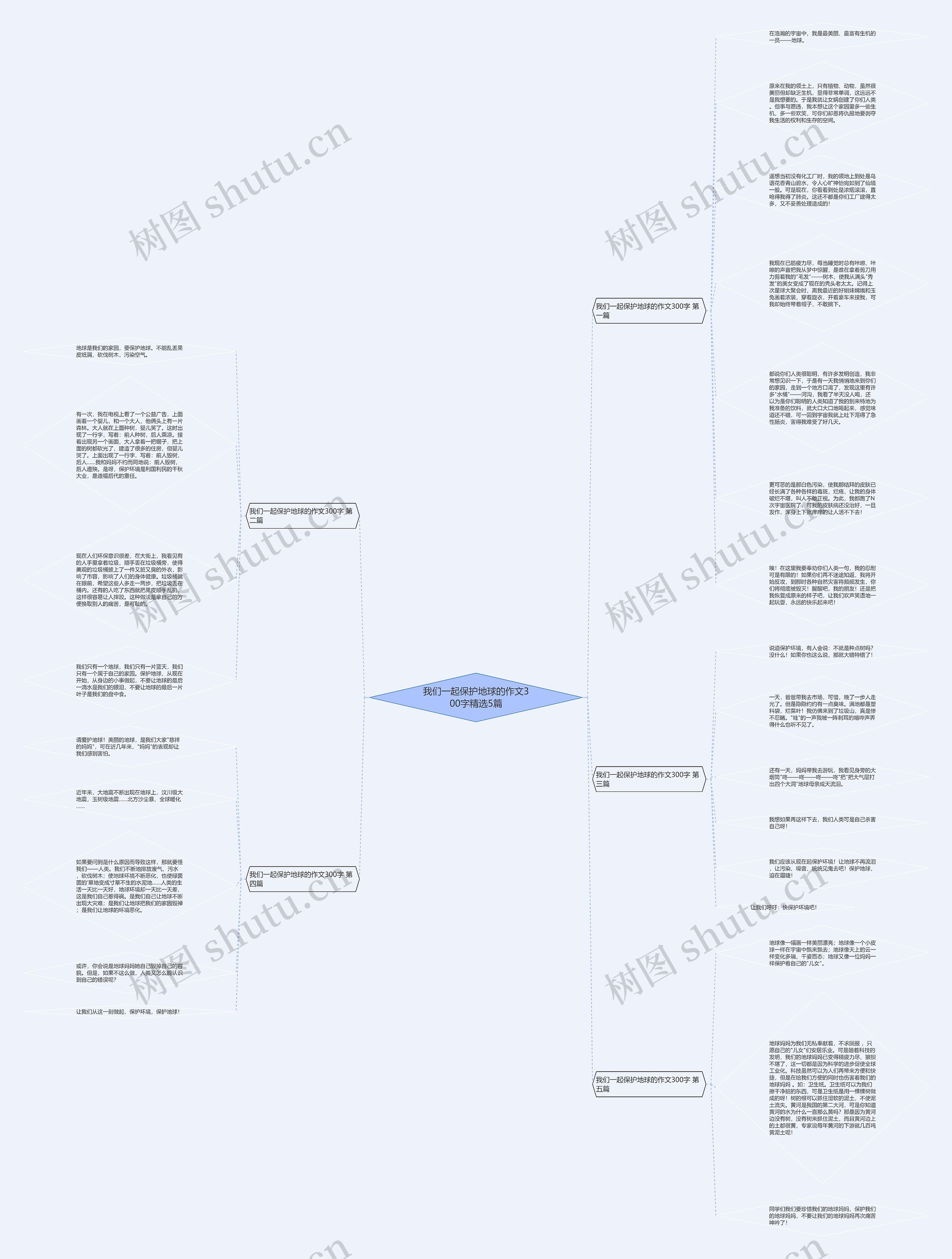 我们一起保护地球的作文300字精选5篇