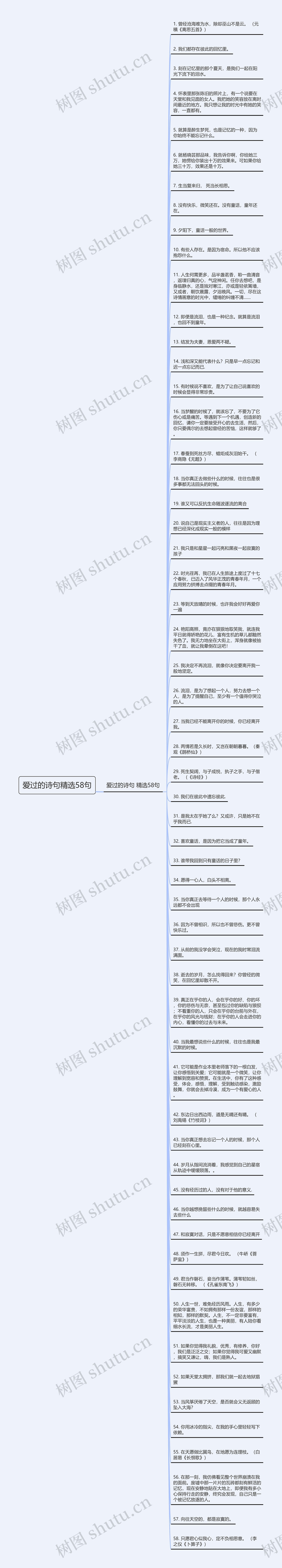 爱过的诗句精选58句