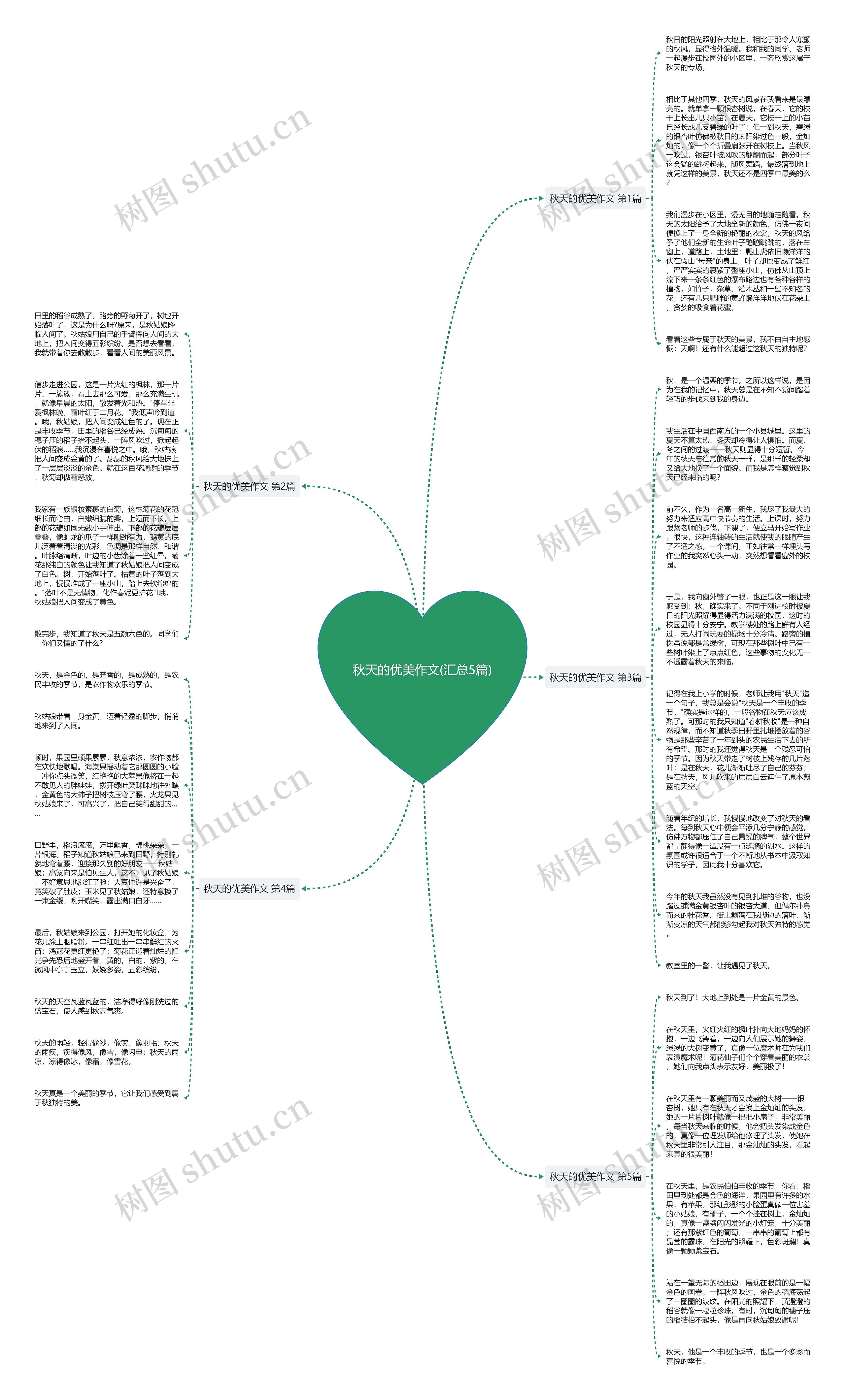 秋天的优美作文(汇总5篇)