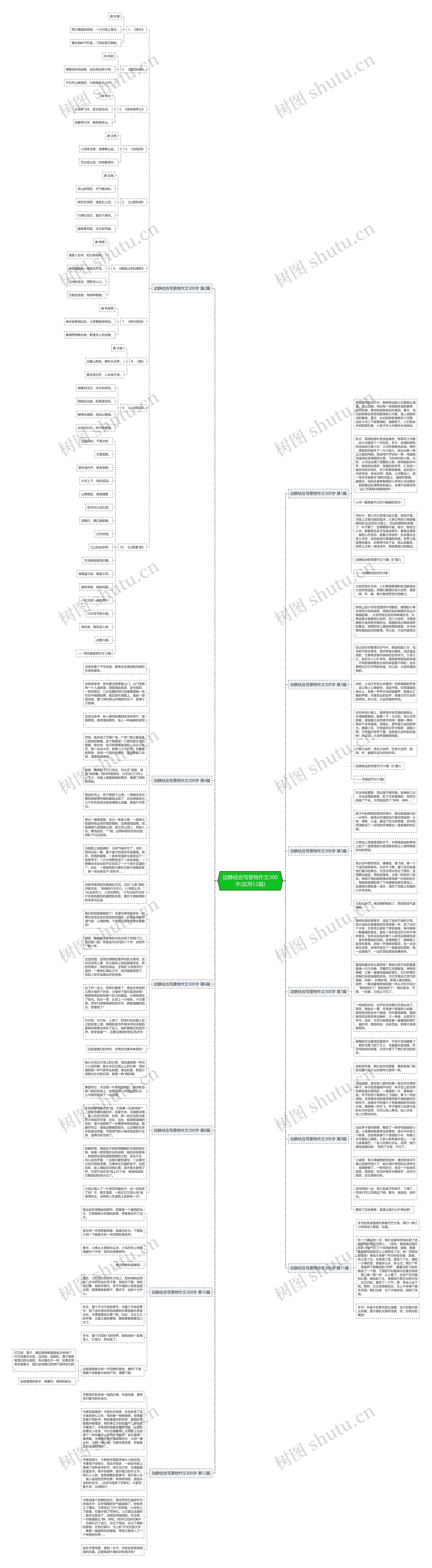 动静结合写景物作文300字(实用12篇)