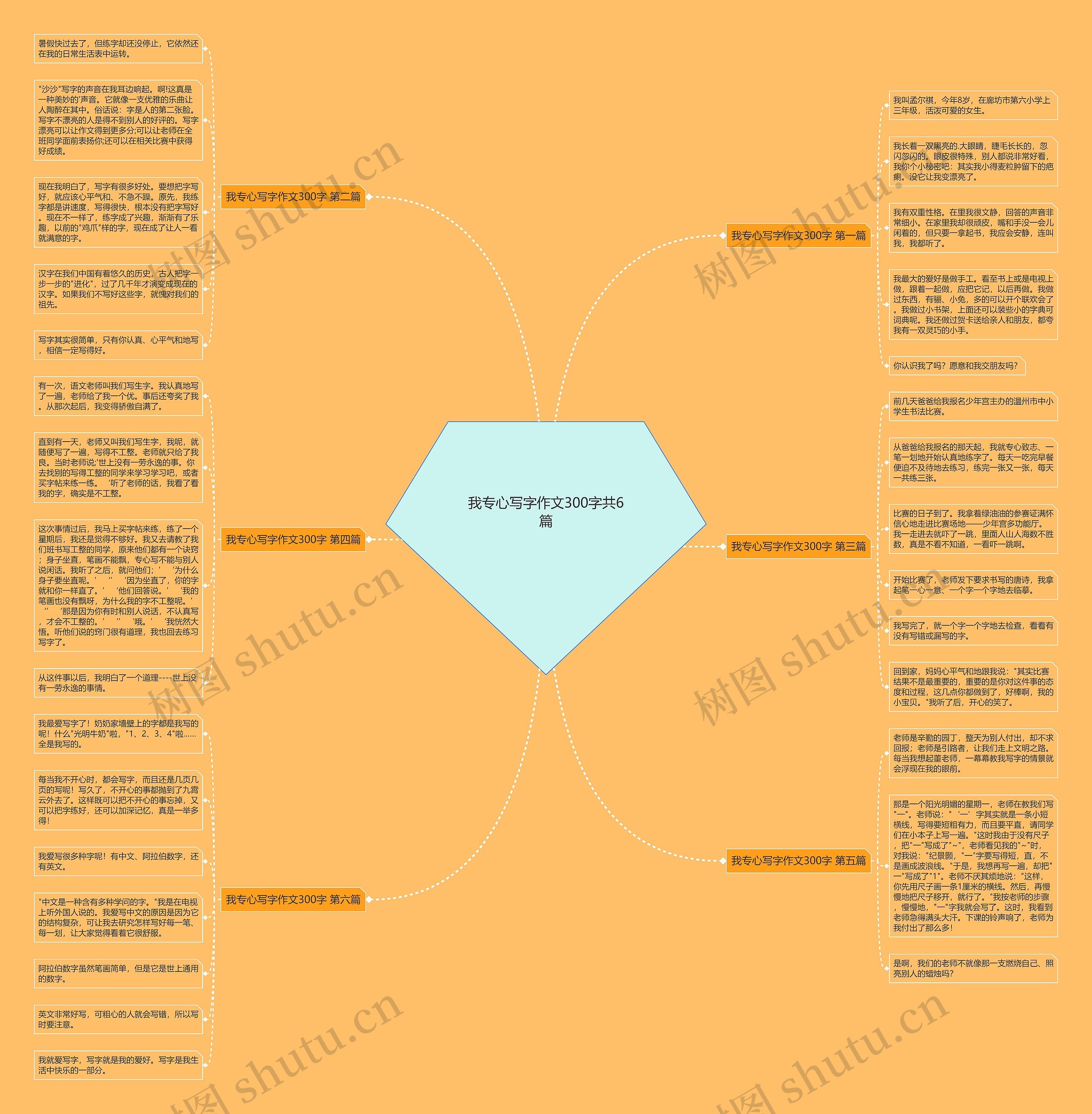 我专心写字作文300字共6篇 我专心写字作文300字共6篇