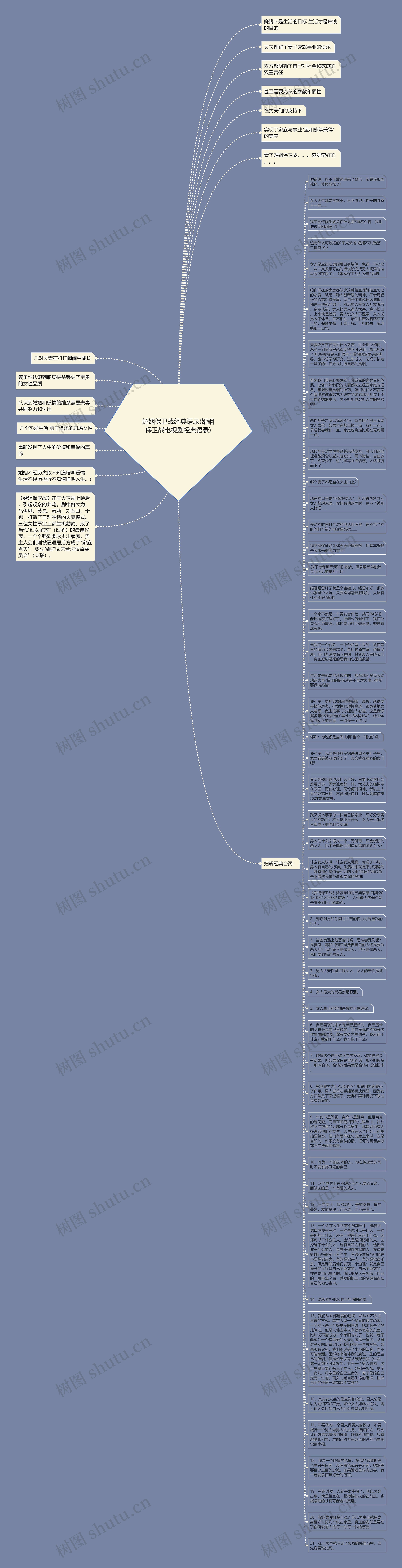 婚姻保卫战经典语录(婚姻保卫战电视剧经典语录)思维导图
