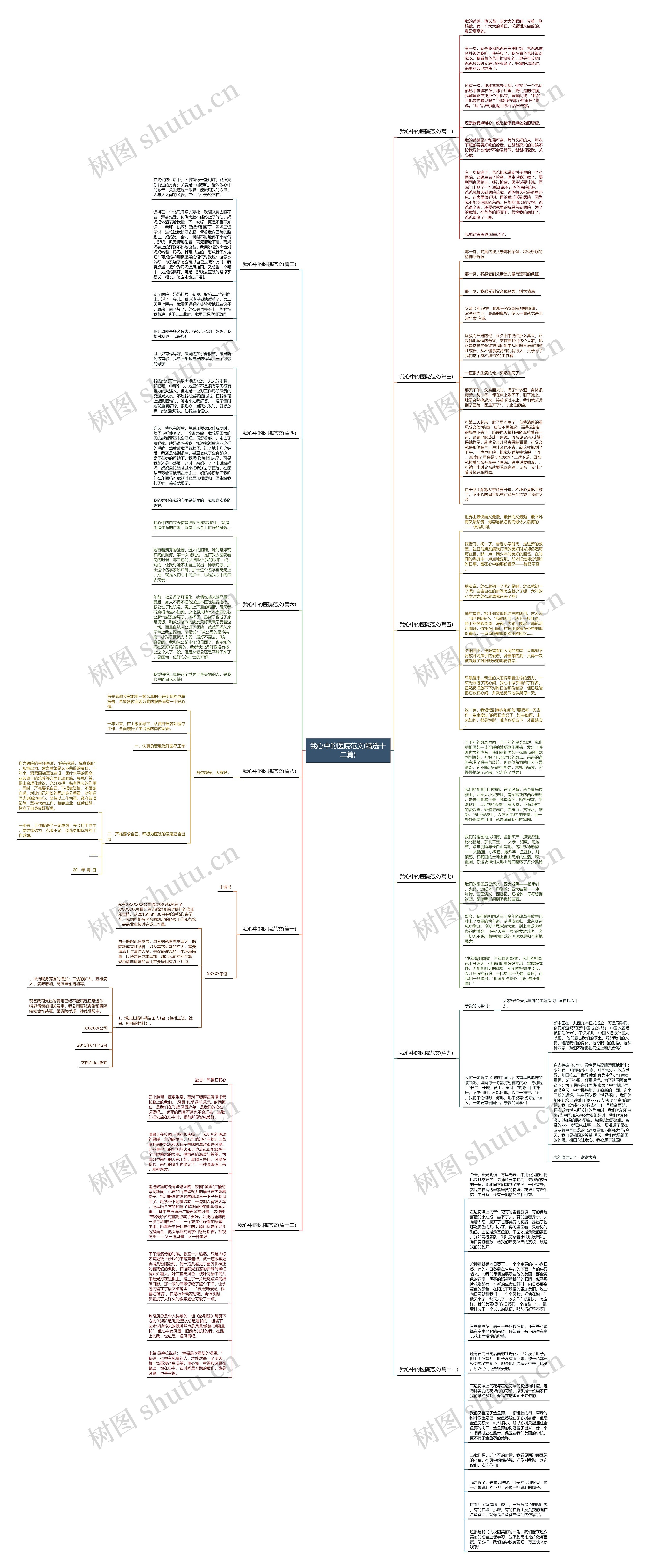 我心中的医院范文(精选十二篇)