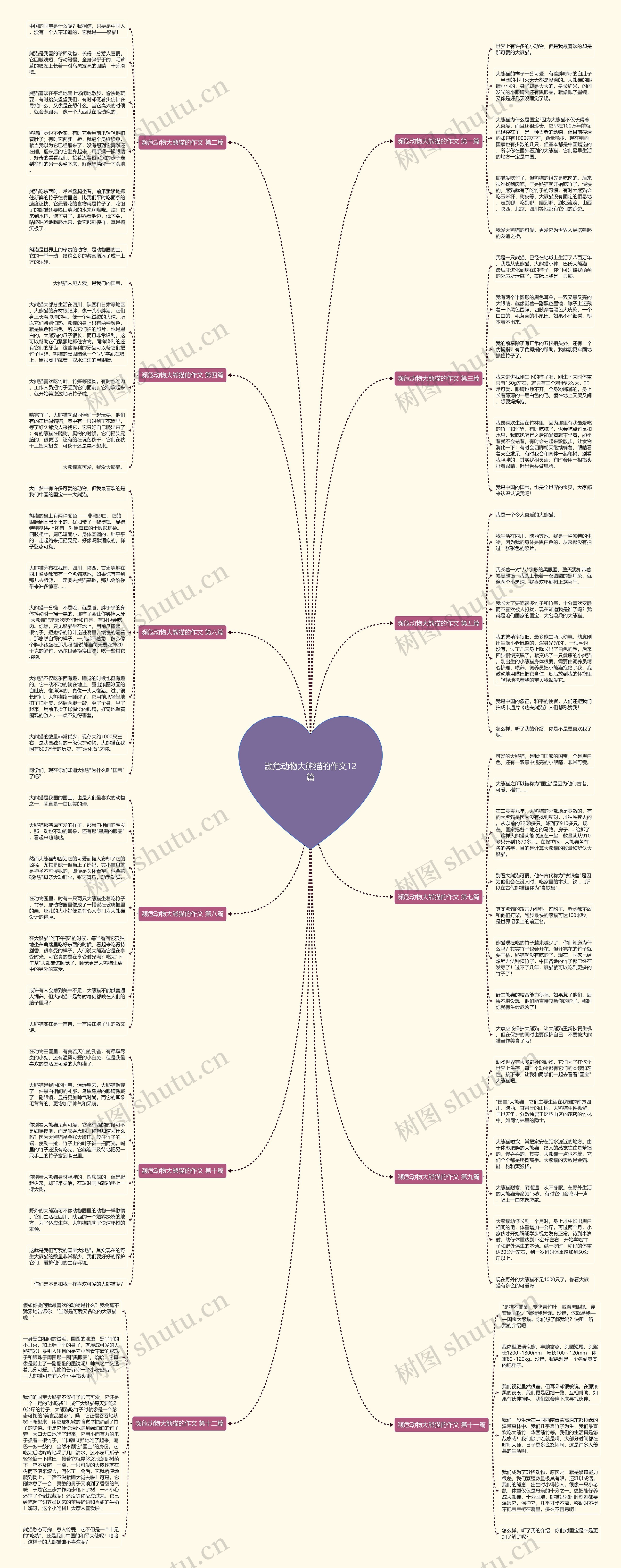濒危动物大熊猫的作文12篇 濒危动物大熊猫的作文12篇