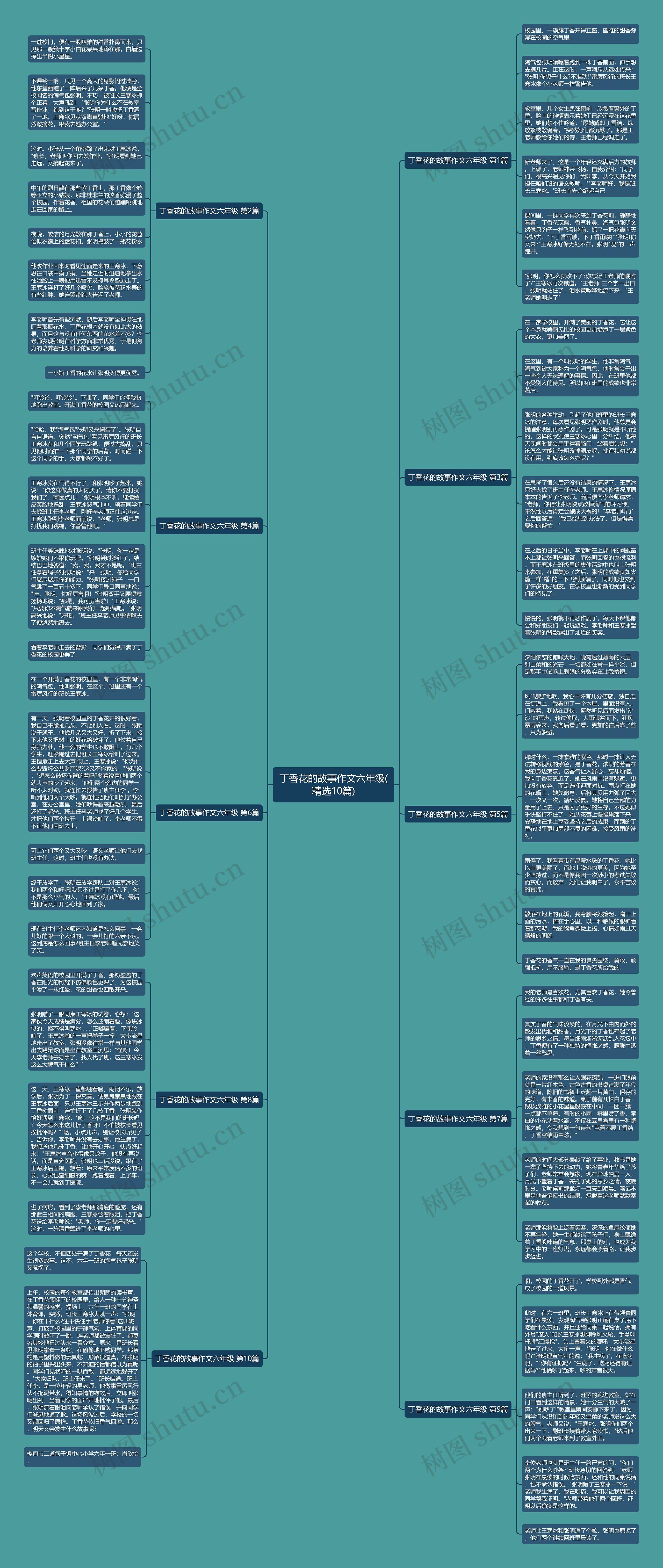 丁香花的故事作文六年级(精选10篇) 丁香花的故事作文六年级(精选10篇)