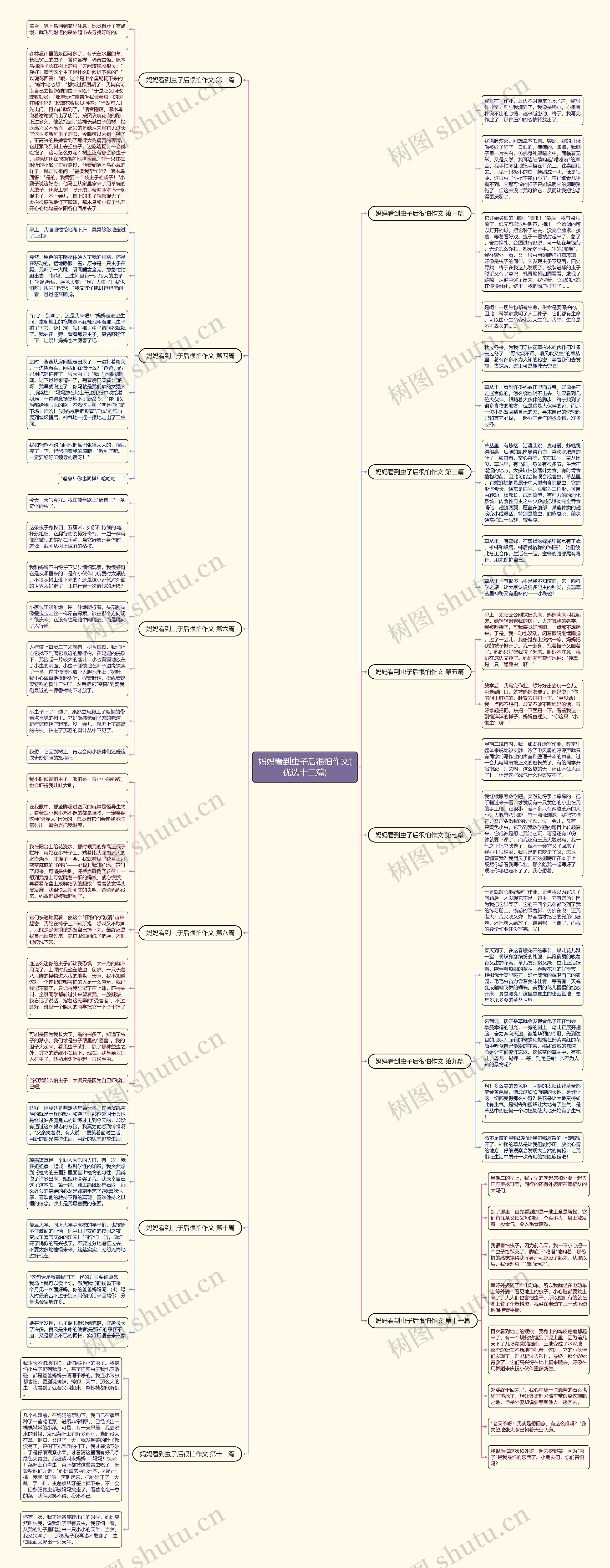 妈妈看到虫子后很怕作文(优选十二篇) 妈妈看到虫子后很怕作文(优选十二篇)