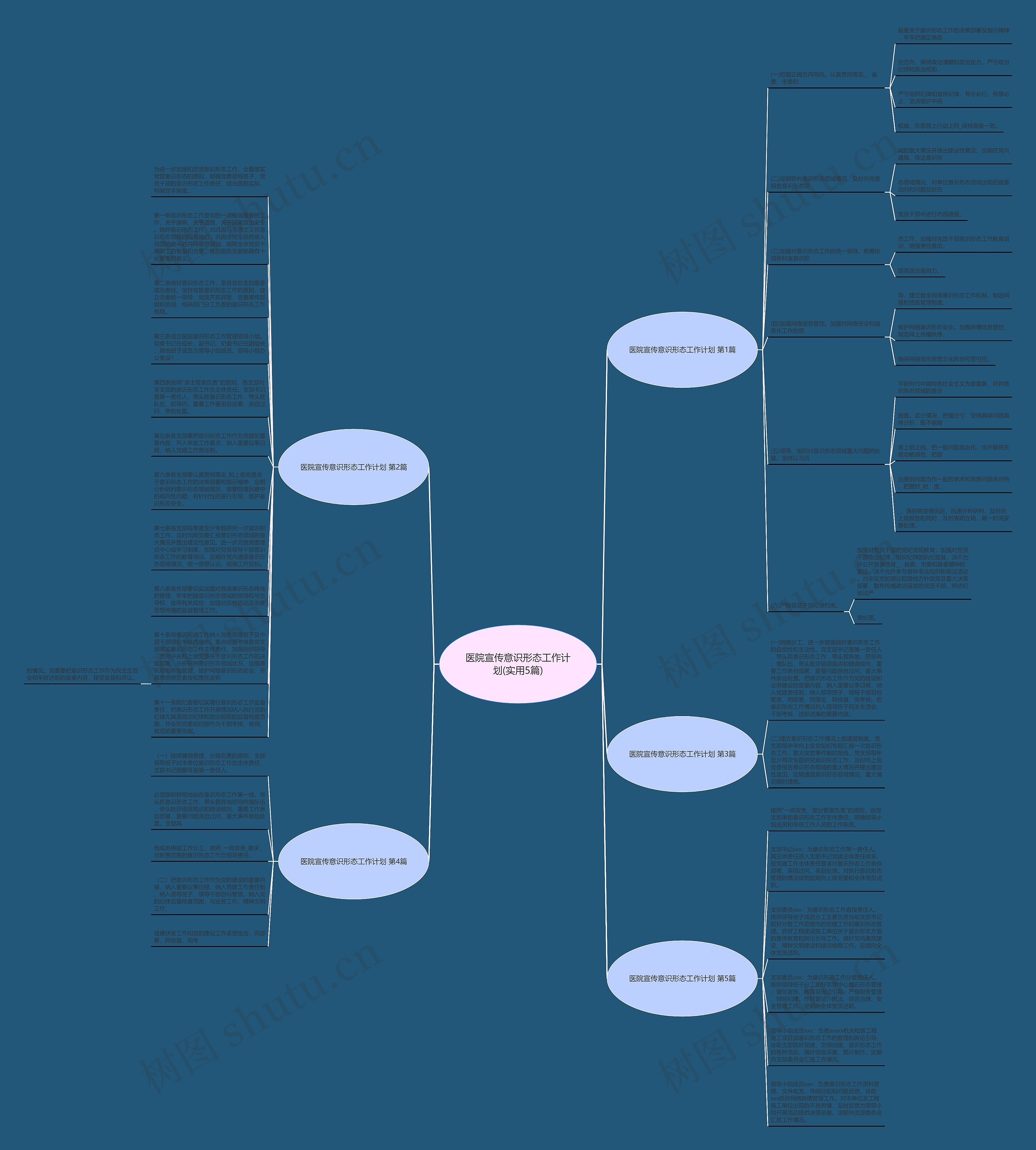 医院宣传意识形态工作计划(实用5篇)思维导图