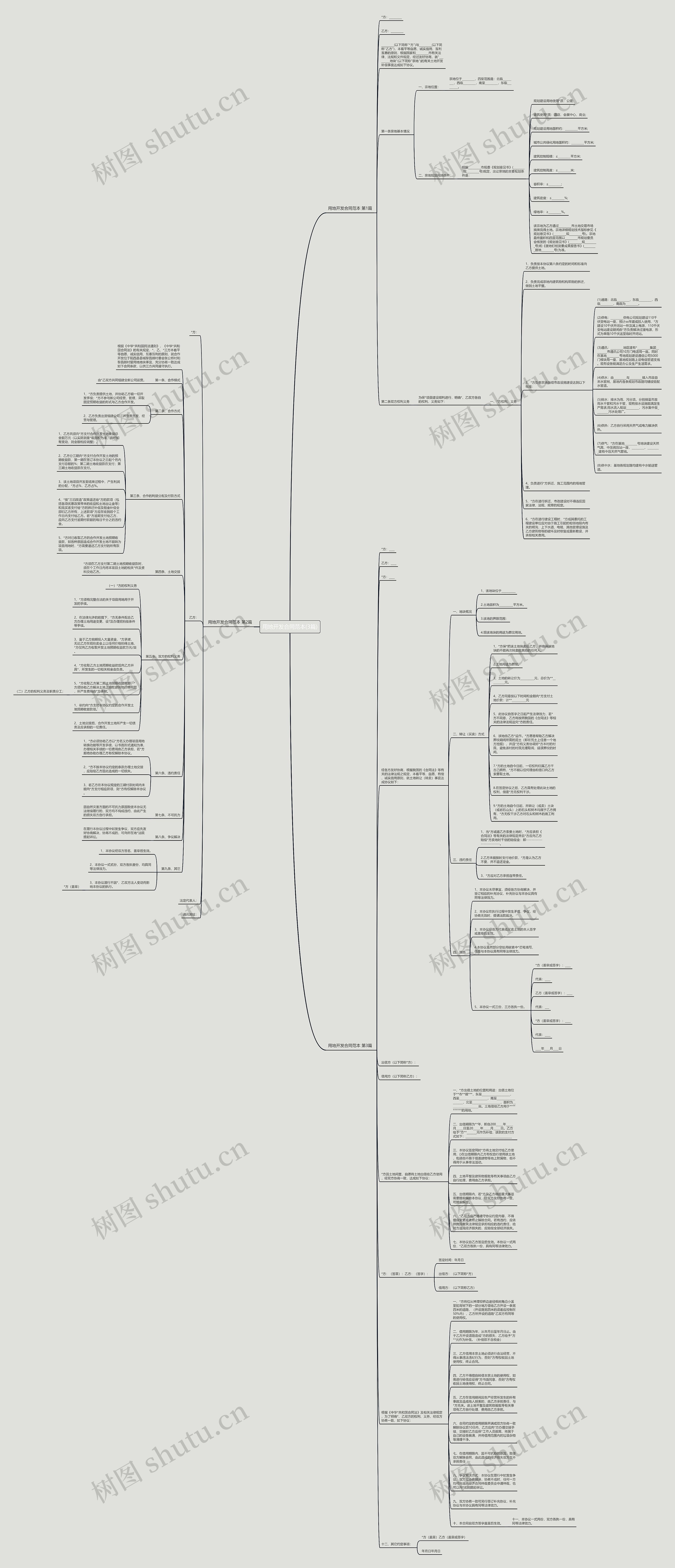 用地开发合同范本(3篇) 用地开发合同范本(3篇)
