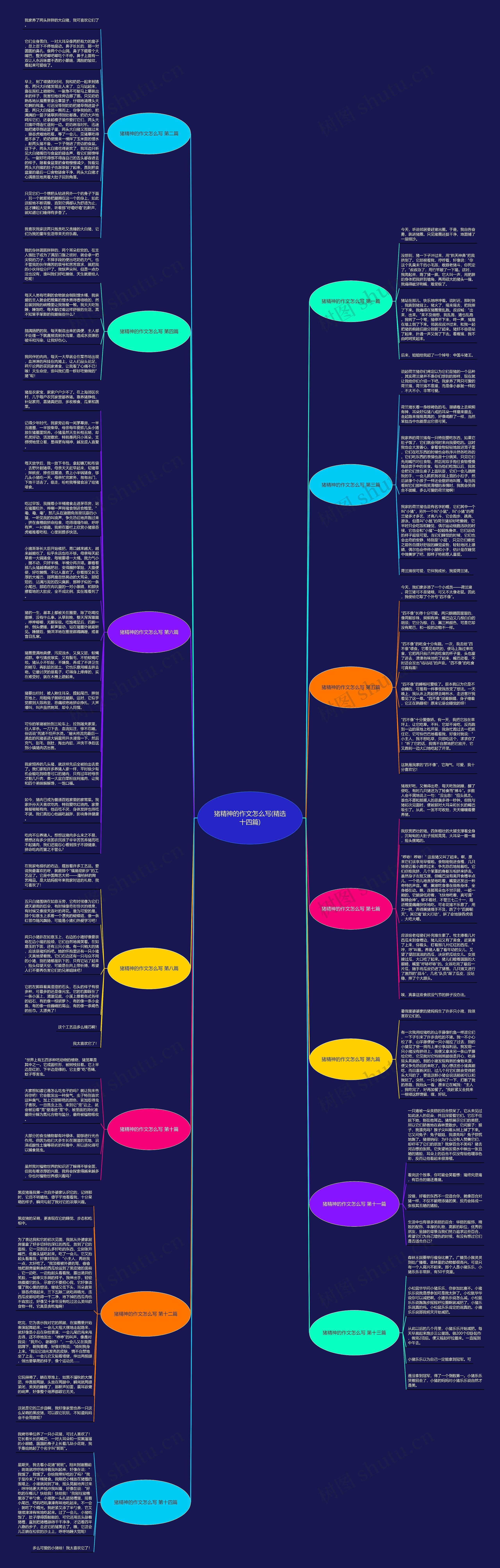 猪精神的作文怎么写(精选十四篇)思维导图