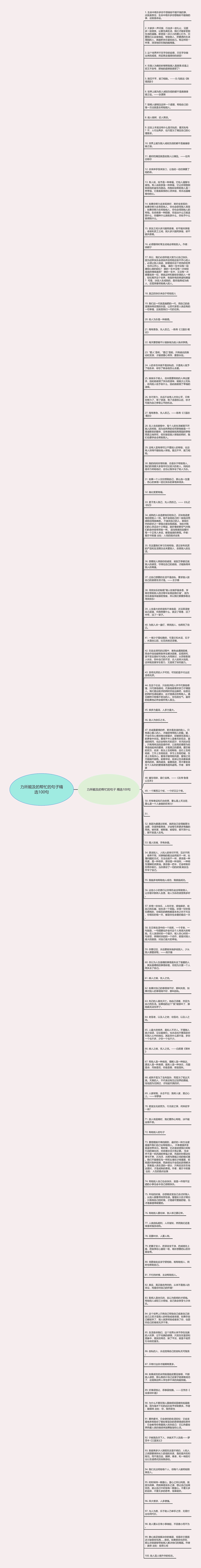 力所能及的帮忙的句子精选100句思维导图