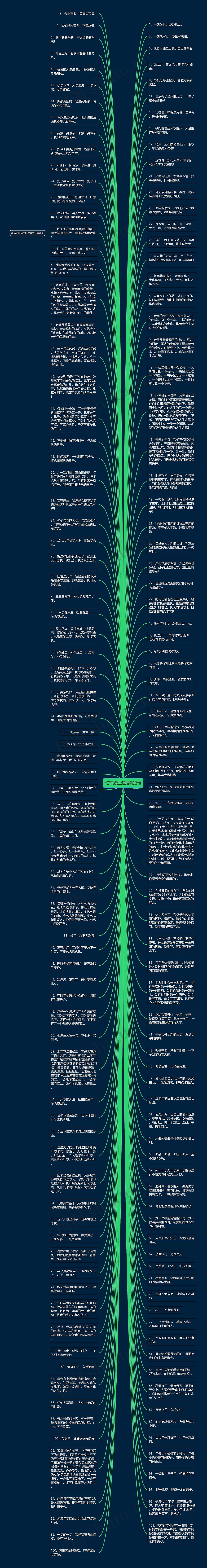 忆军旅生涯最美短句思维导图