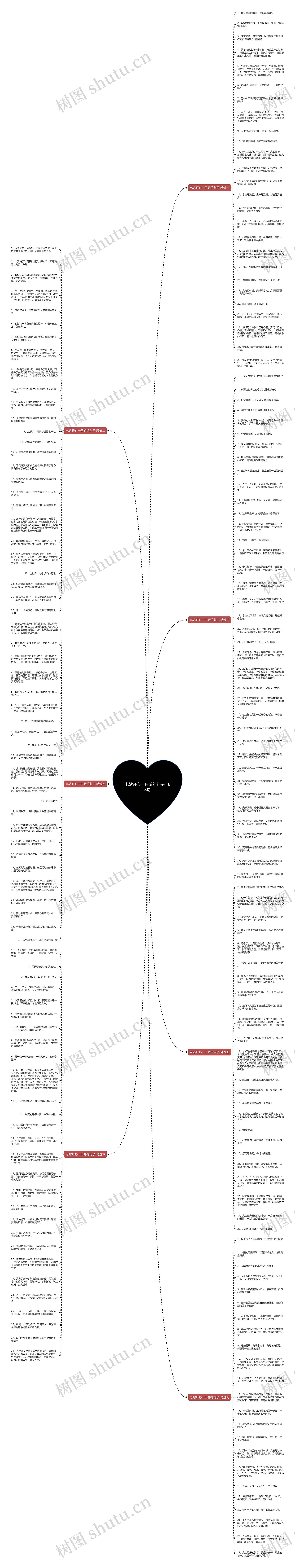 电站开心一日游的句子 188句思维导图