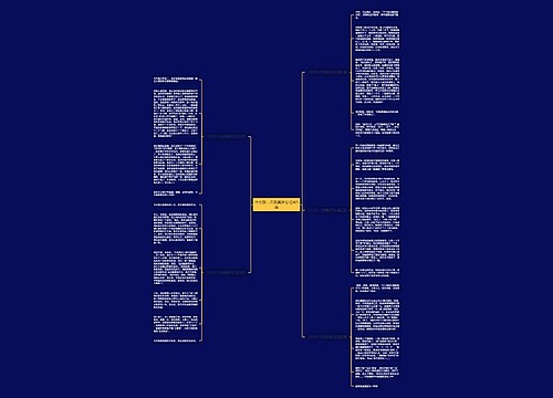 作文那一天我真难忘记共5篇思维导图