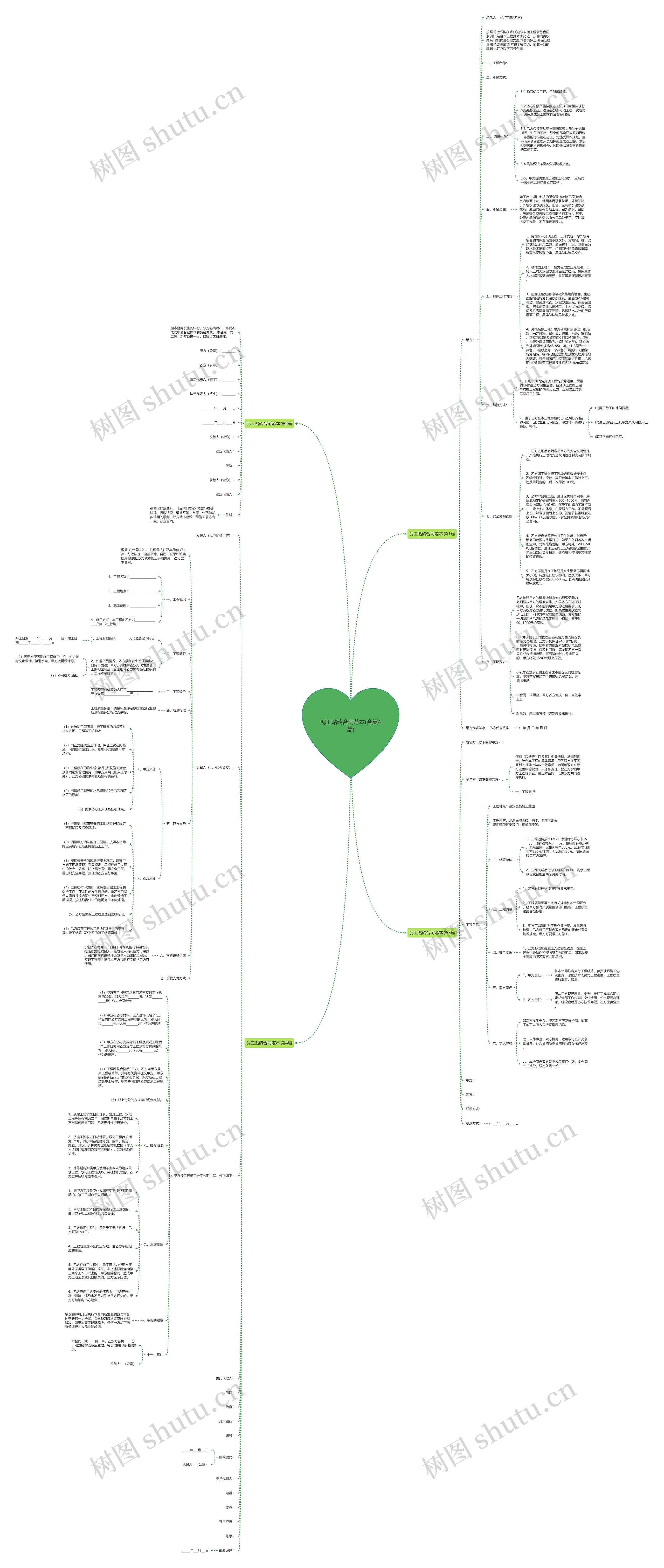 泥工贴砖合同范本(合集4篇) 泥工贴砖合同范本(合集4篇)