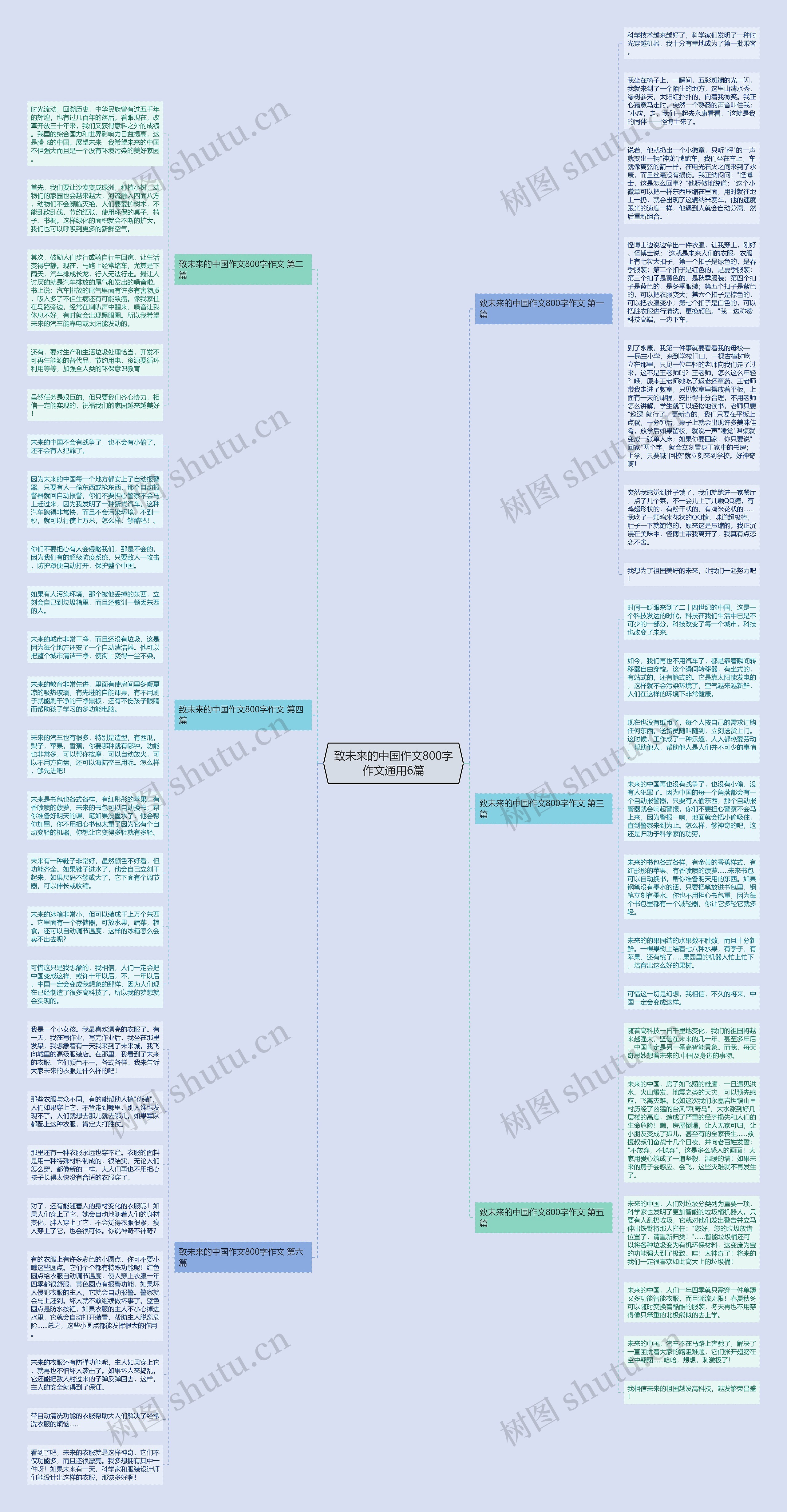 致未来的中国作文800字作文通用6篇