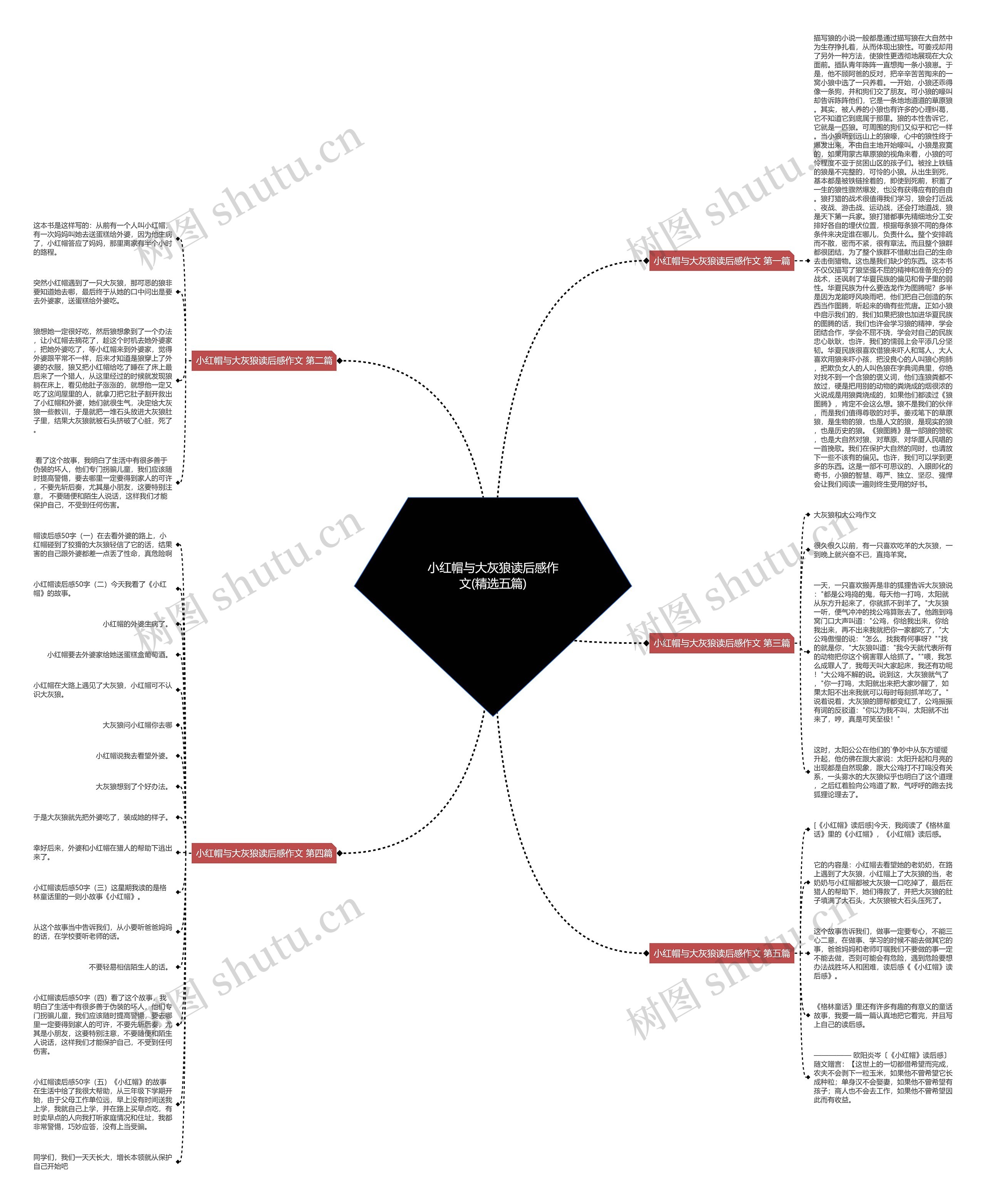小红帽与大灰狼读后感作文(精选五篇) 小红帽与大灰狼读后感作文(精选五篇)