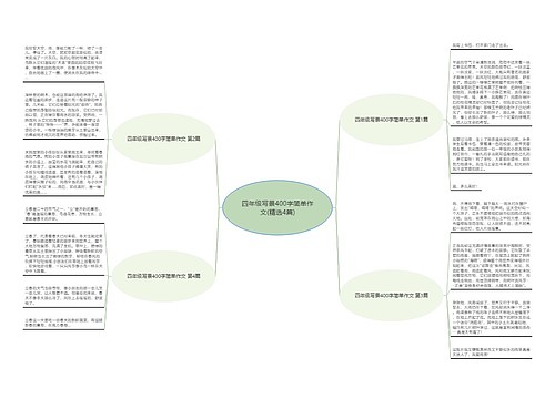 四年级写景400字简单作文(精选4篇) 四年级写景400字简单作文(精选4篇)