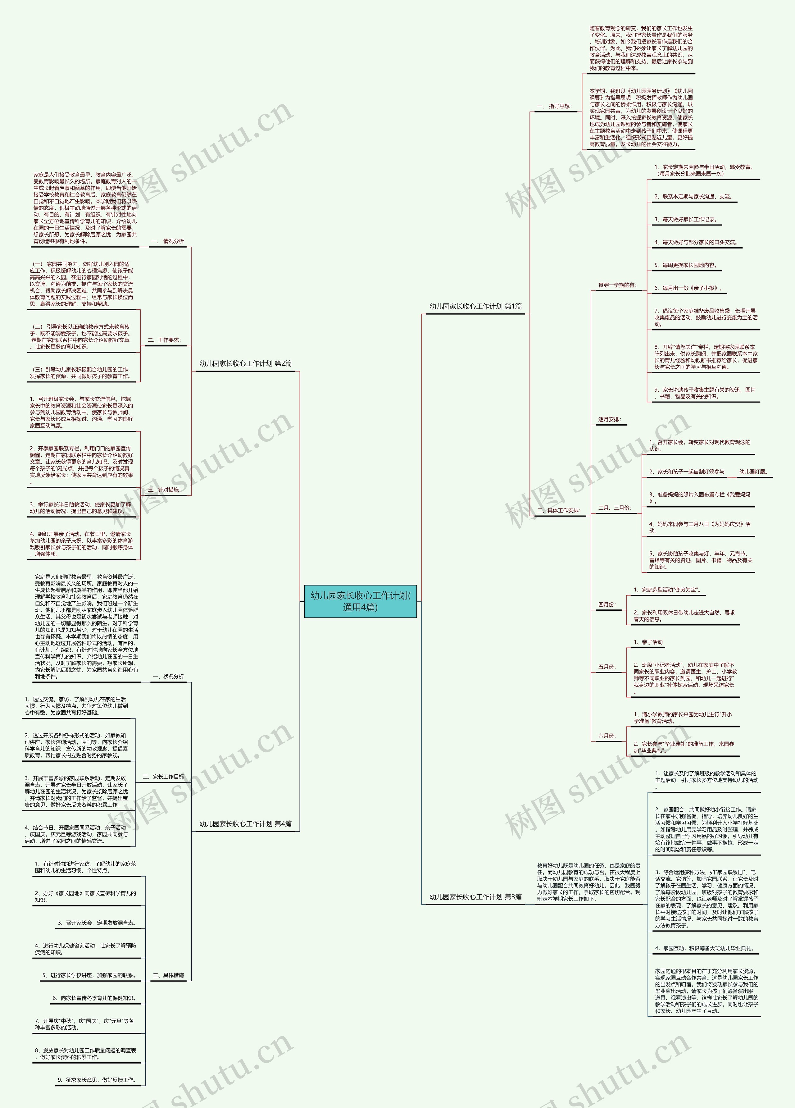 幼儿园家长收心工作计划(通用4篇) 幼儿园家长收心工作计划(通用4篇)