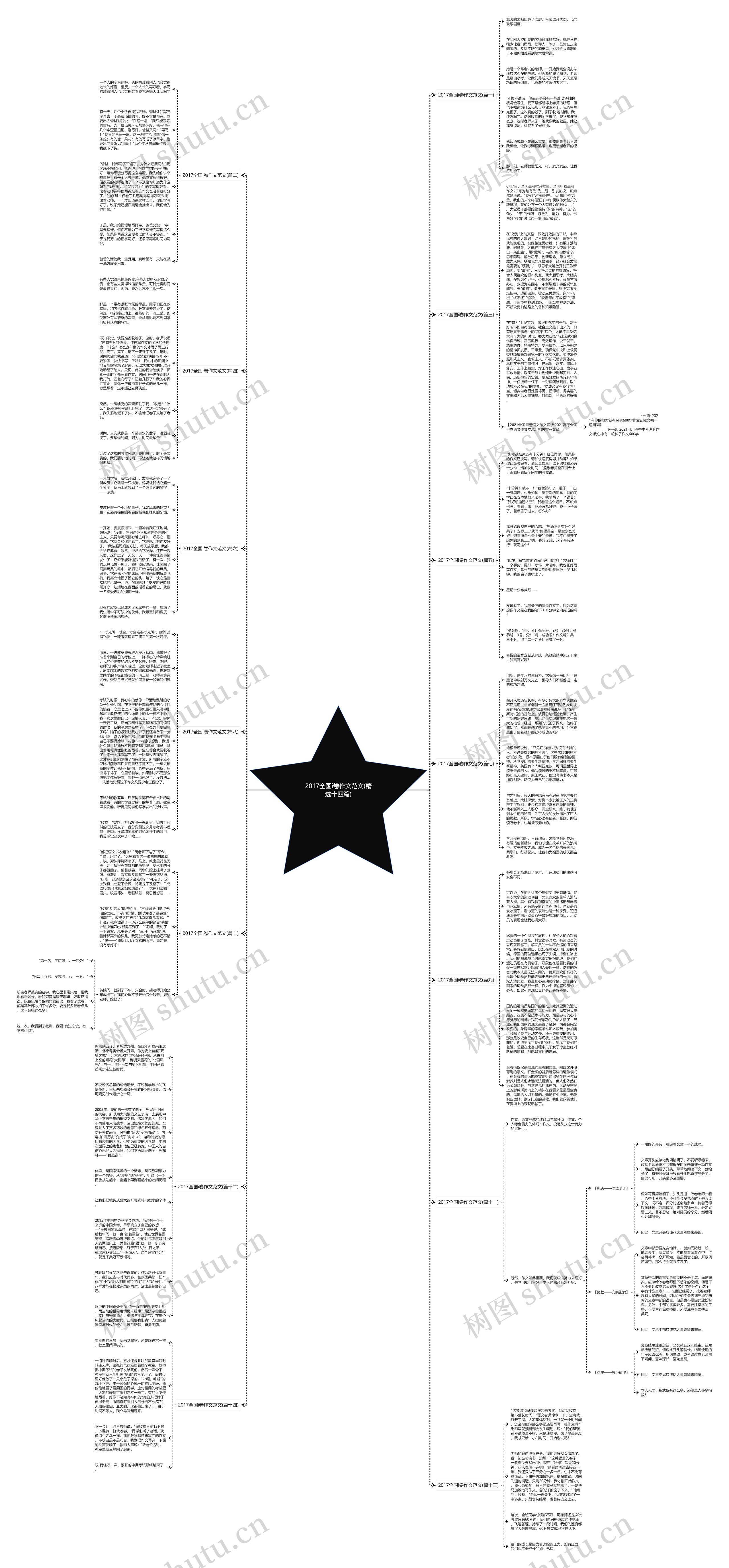 2017全国i卷作文范文(精选十四篇)