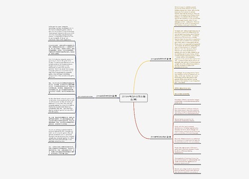 2016年专四作文范文(精选3篇) 2016年专四作文范文(精选3篇)