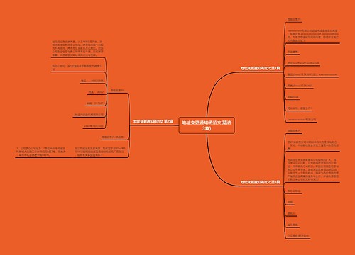 地址变更通知函范文(精选3篇) 地址变更通知函范文(精选3篇)