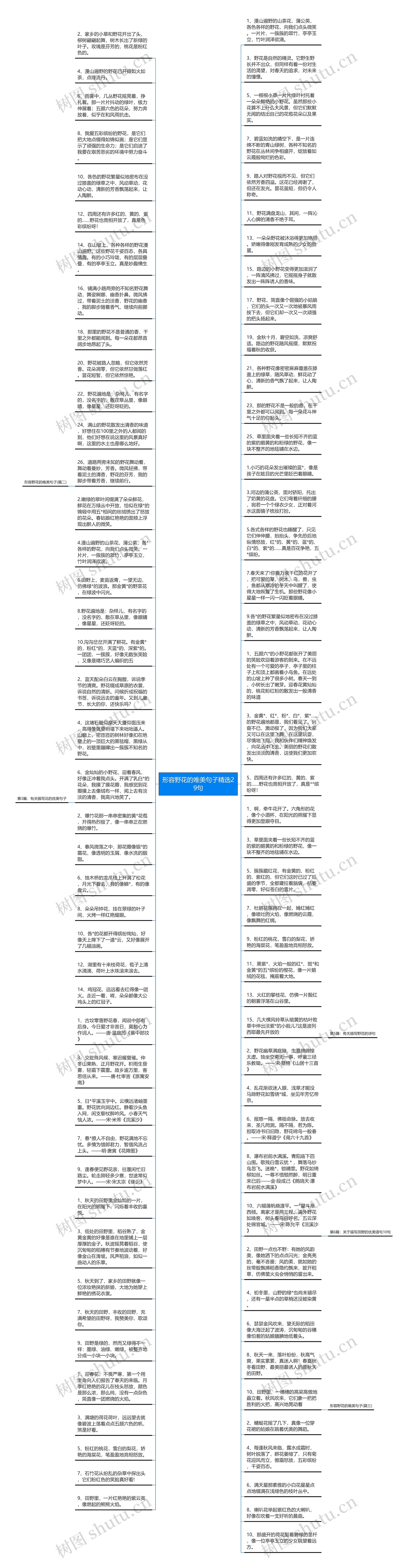 形容野花的唯美句子精选29句