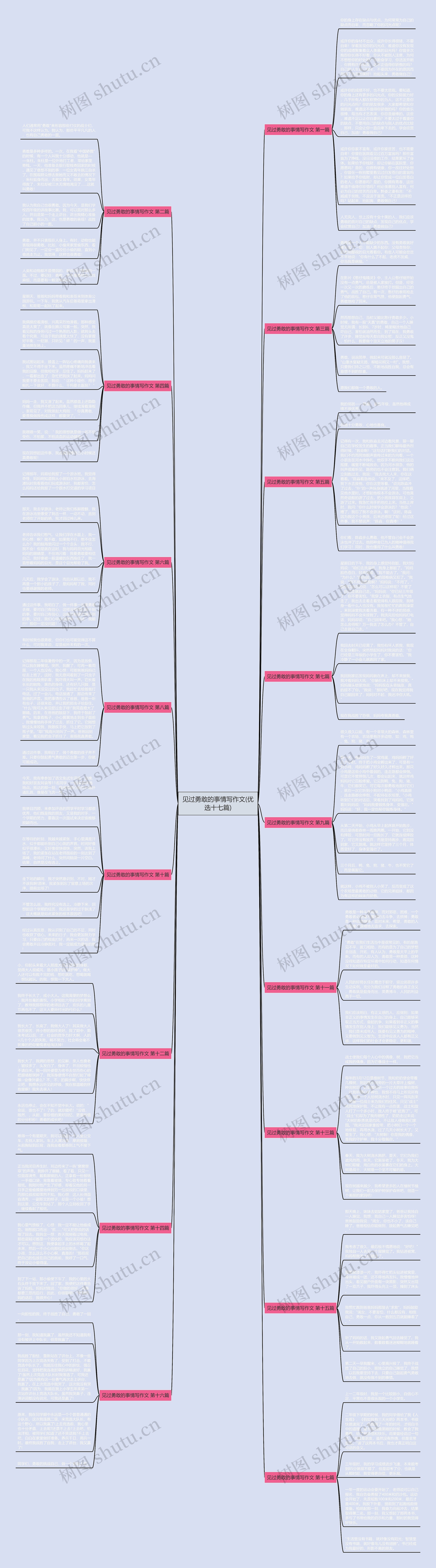 见过勇敢的事情写作文(优选十七篇)思维导图