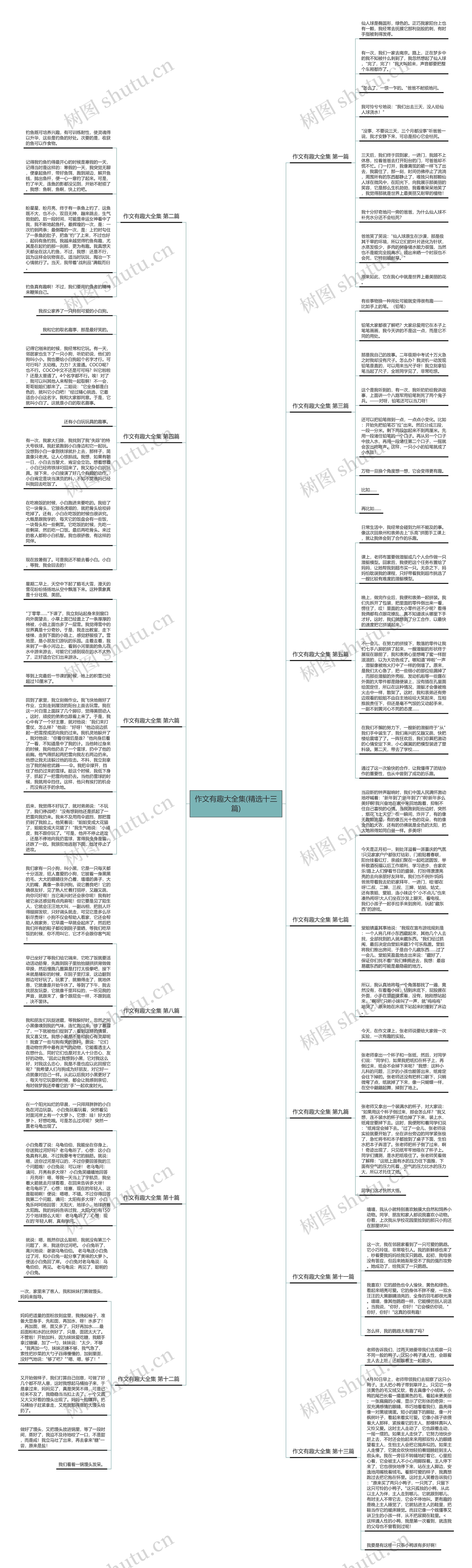 作文有趣大全集(精选十三篇) 作文有趣大全集(精选十三篇)