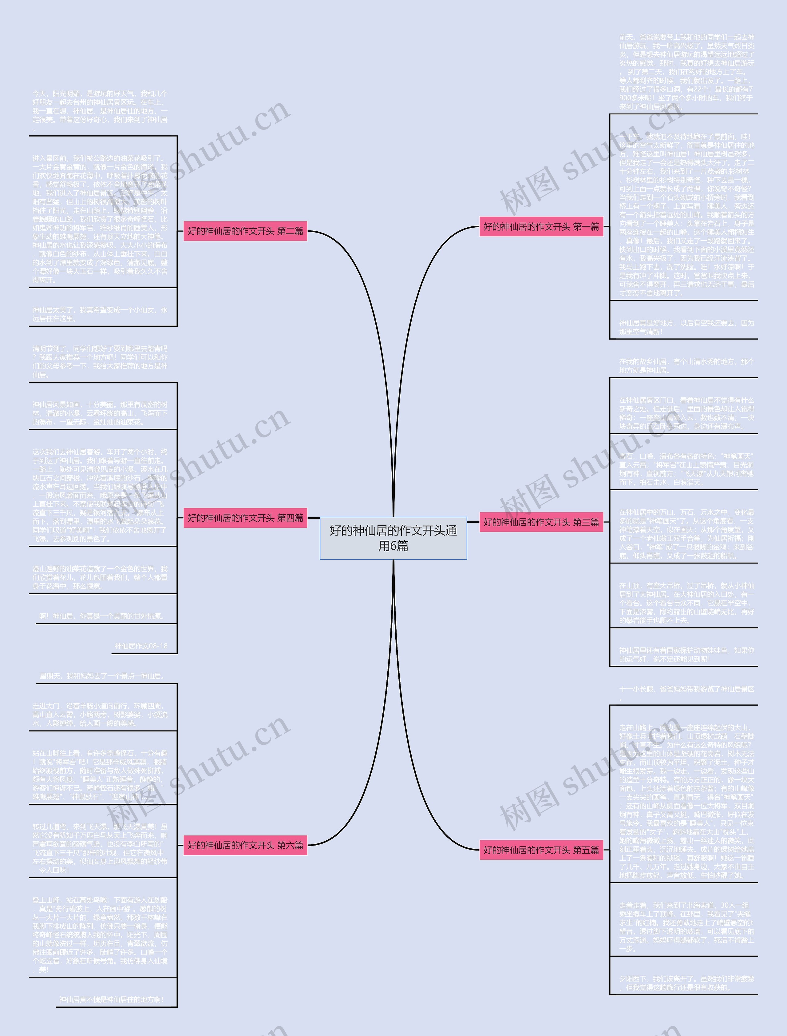 好的神仙居的作文开头通用6篇 好的神仙居的作文开头通用6篇