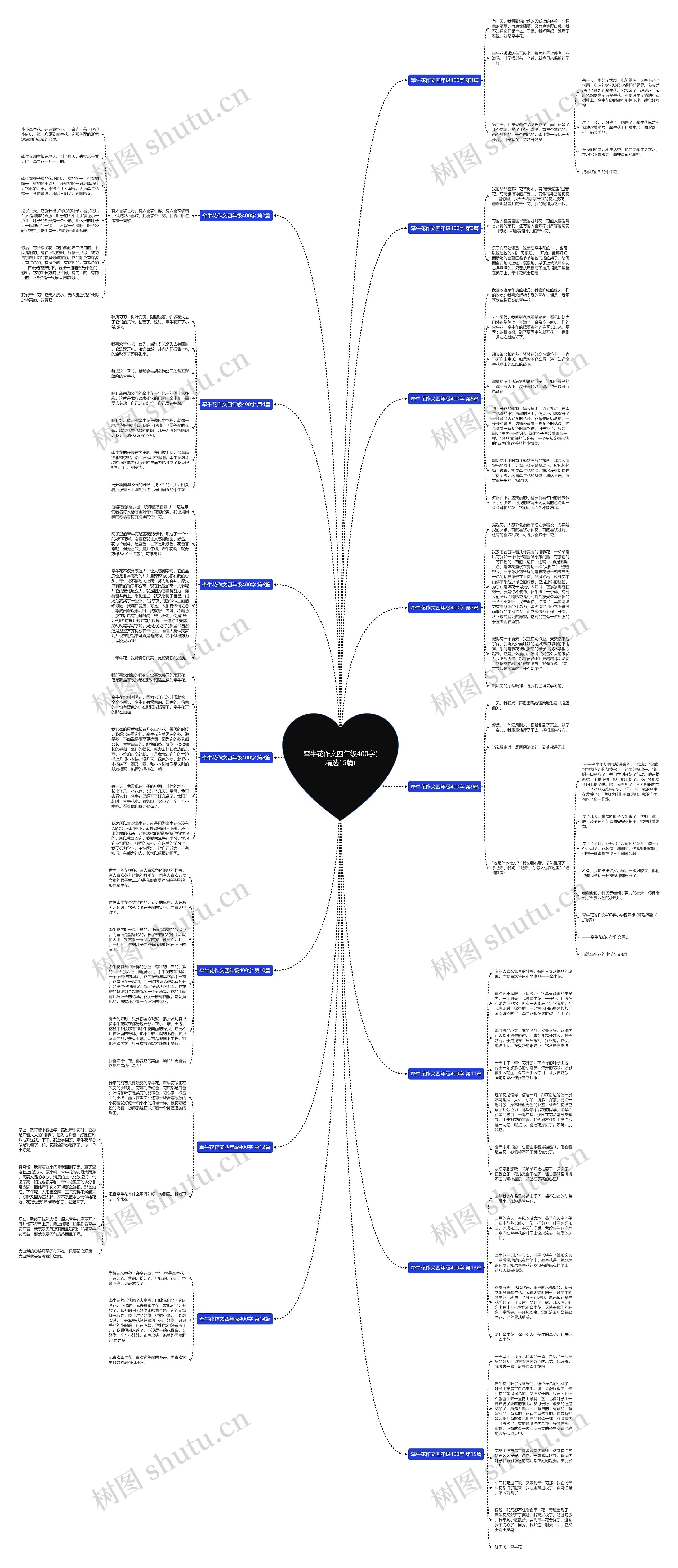 牵牛花作文四年级400字(精选15篇) 牵牛花作文四年级400字(精选15篇)