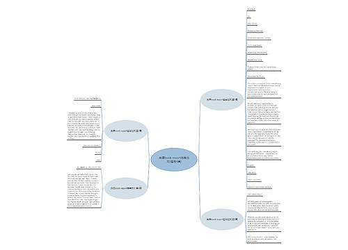 英语book report简单范文(通用4篇)思维导图