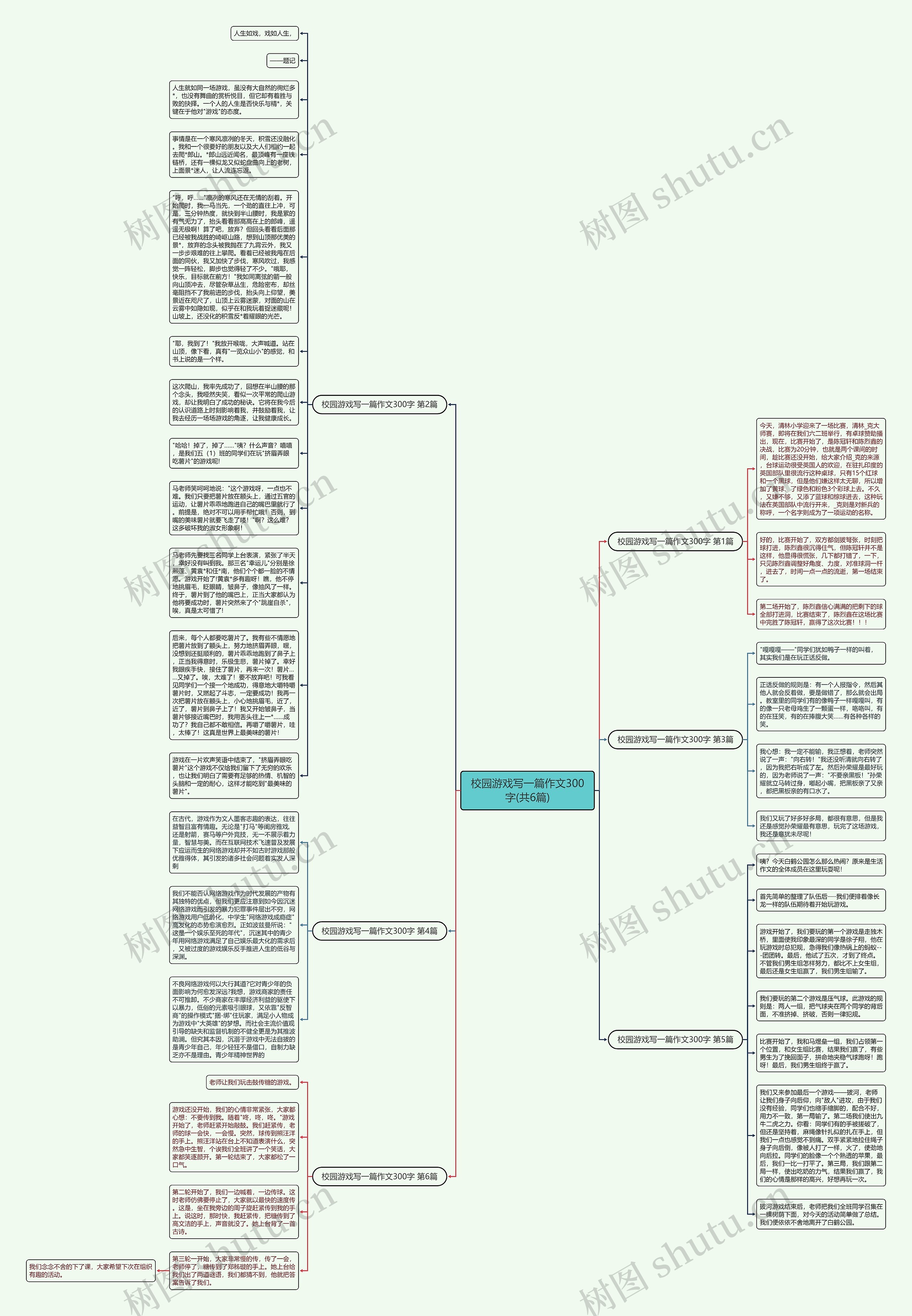 校园游戏写一篇作文300字(共6篇)