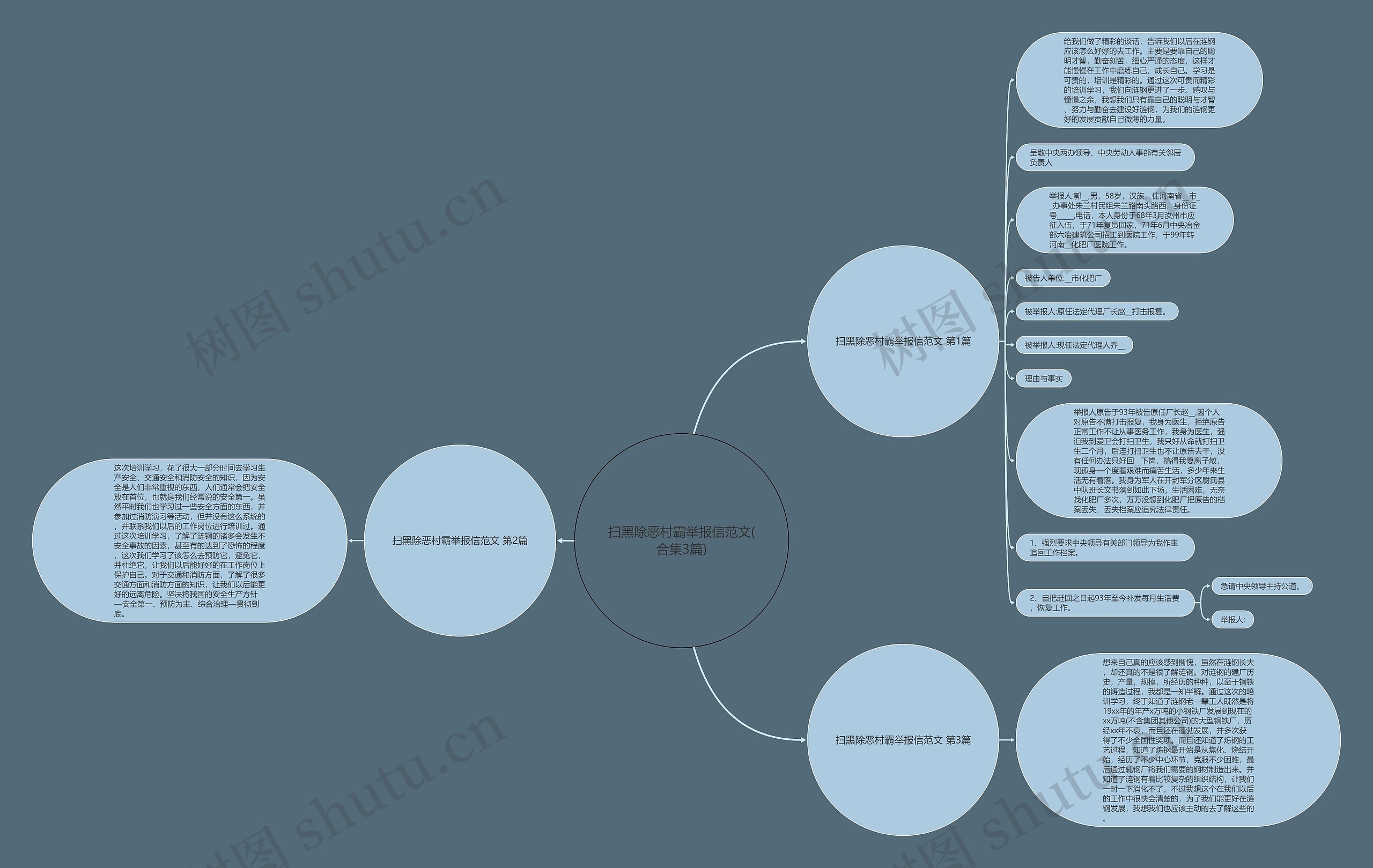 扫黑除恶村霸举报信范文(合集3篇)思维导图