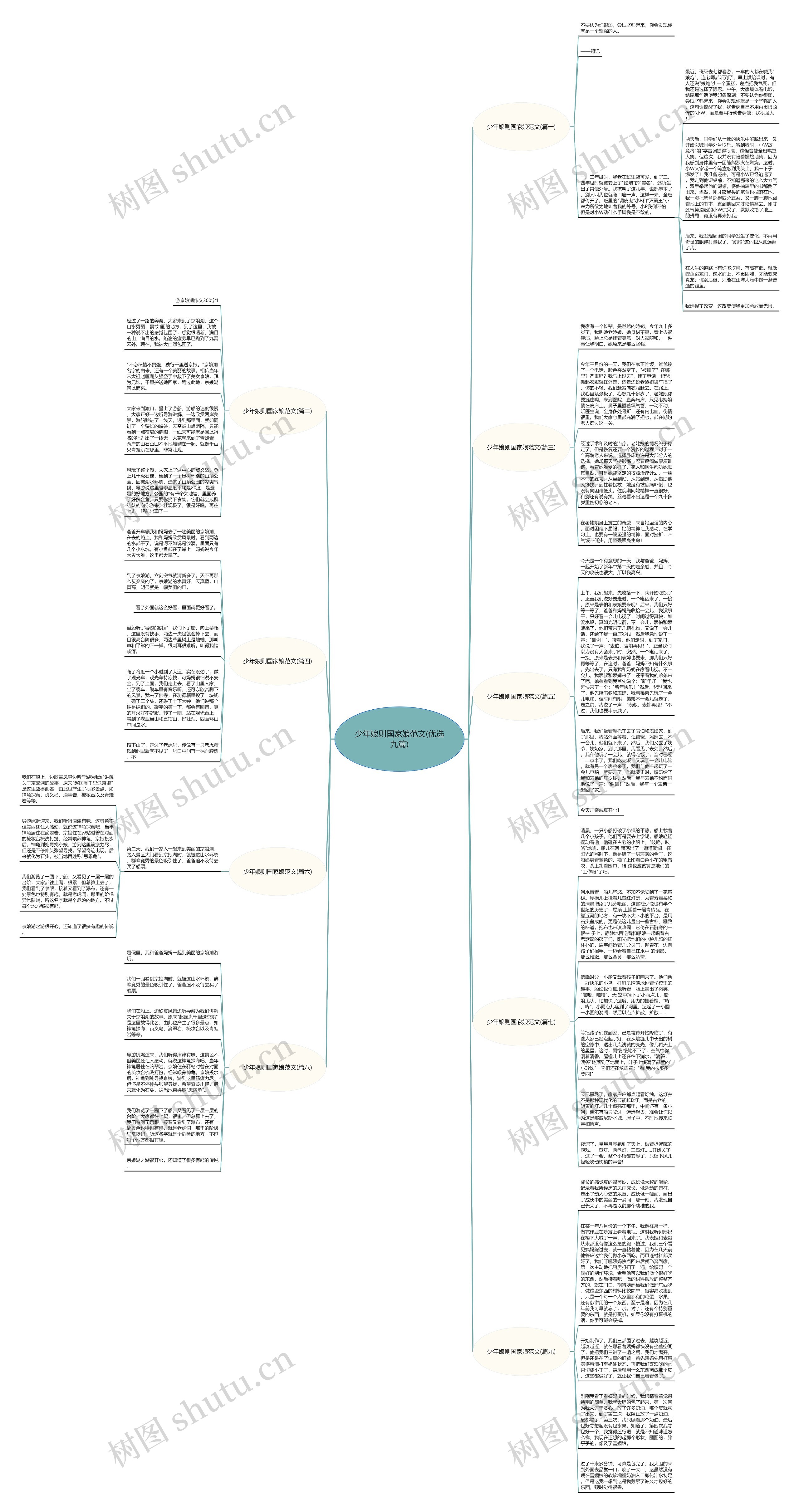 少年娘则国家娘范文(优选九篇)思维导图