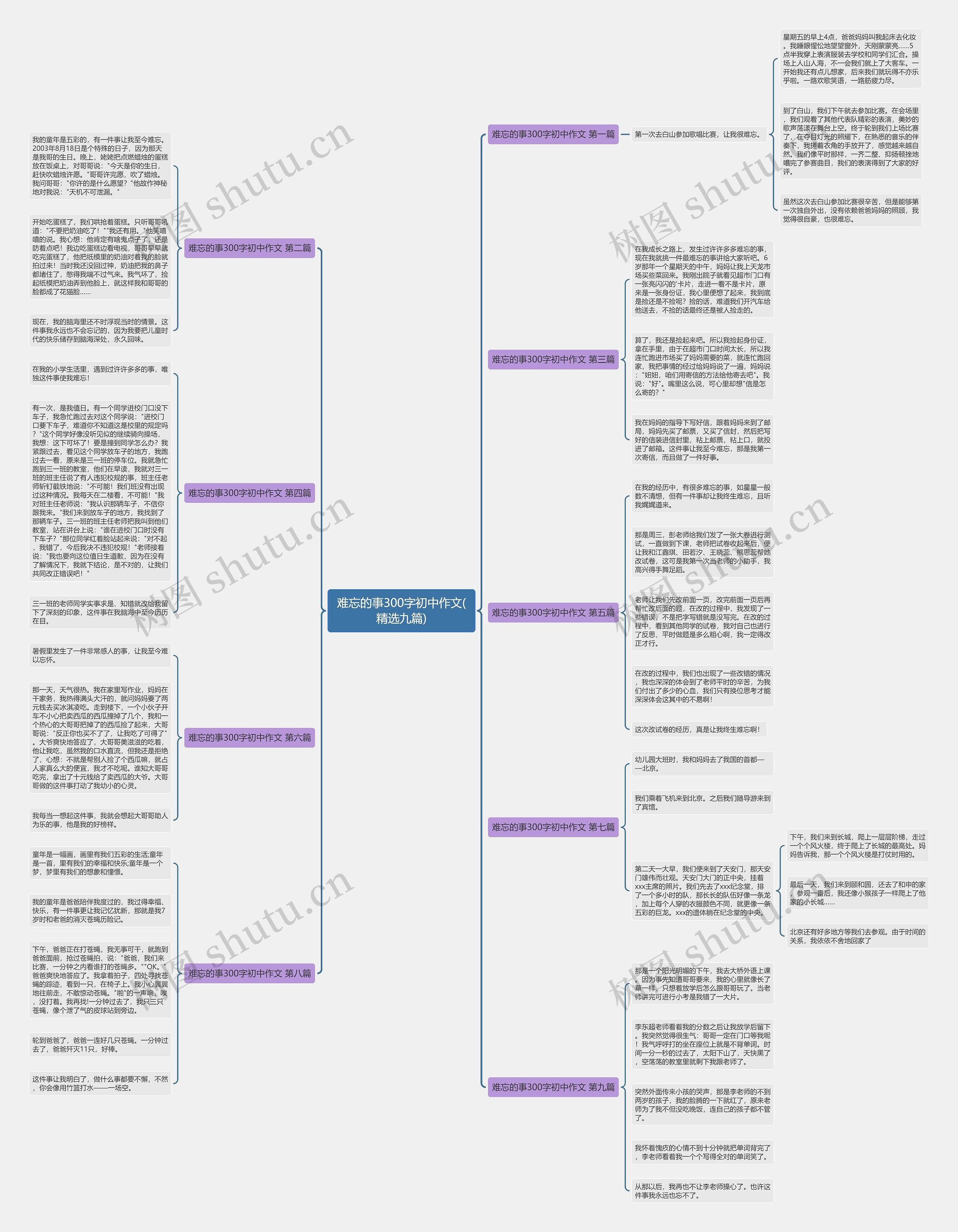 难忘的事300字初中作文(精选九篇) 难忘的事300字初中作文(精选九篇)