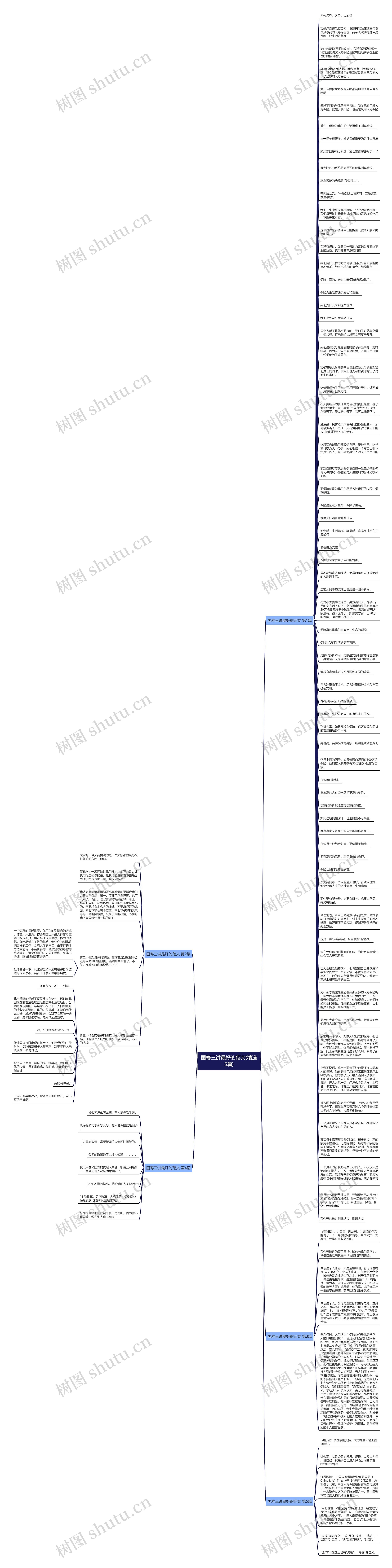 国寿三讲最好的范文(精选5篇)思维导图
