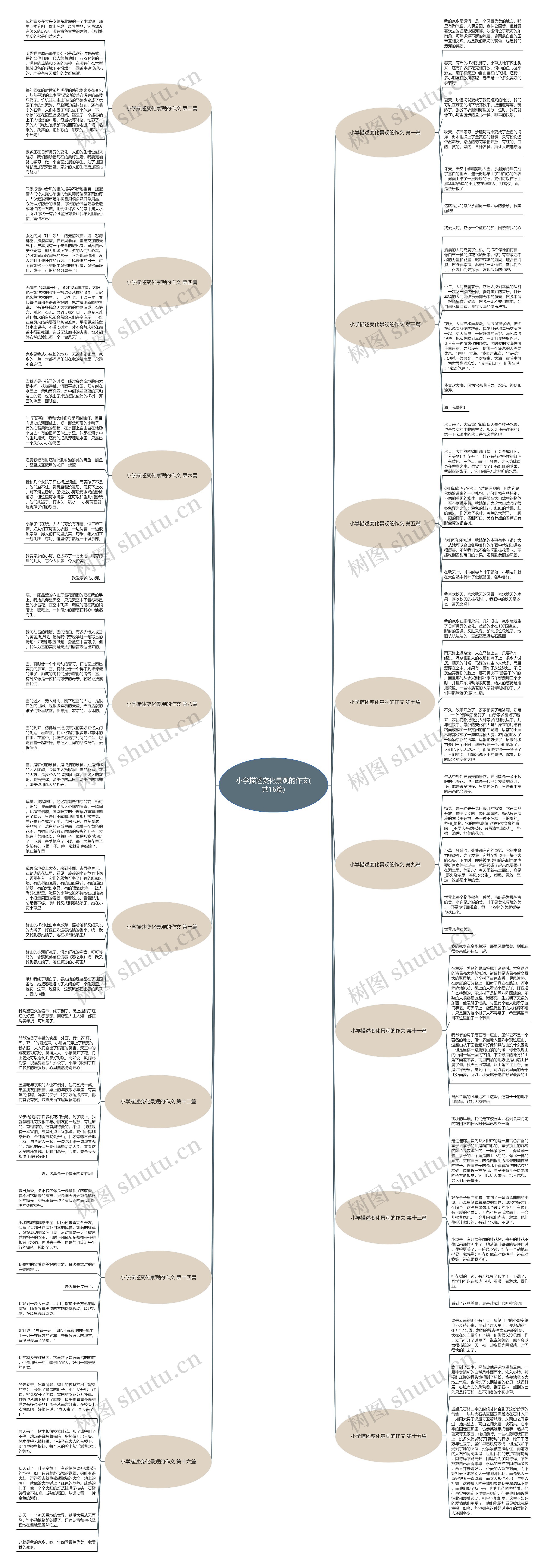 小学描述变化景观的作文(共16篇) 小学描述变化景观的作文(共16篇)