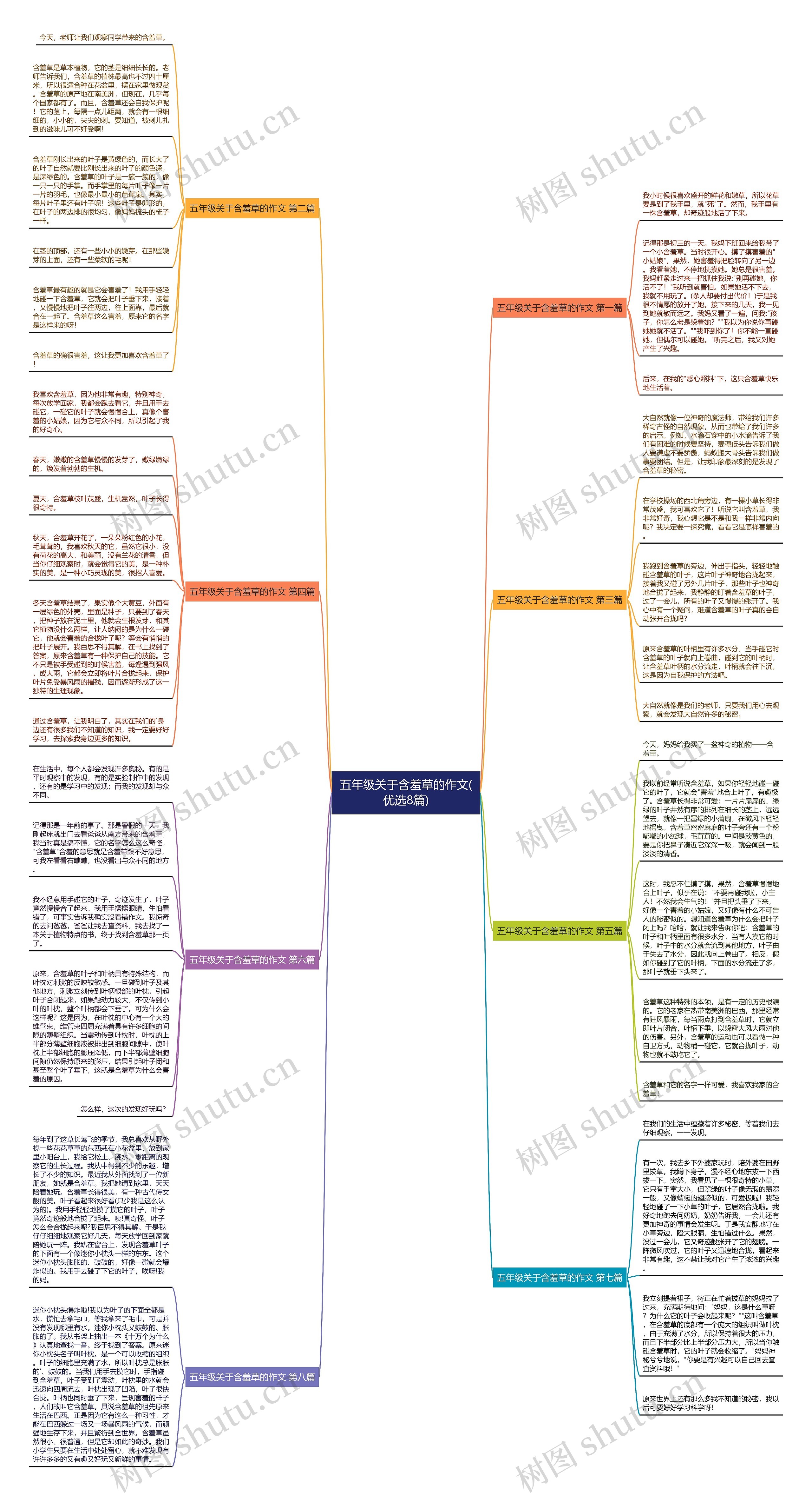 五年级关于含羞草的作文(优选8篇) 五年级关于含羞草的作文(优选8篇)
