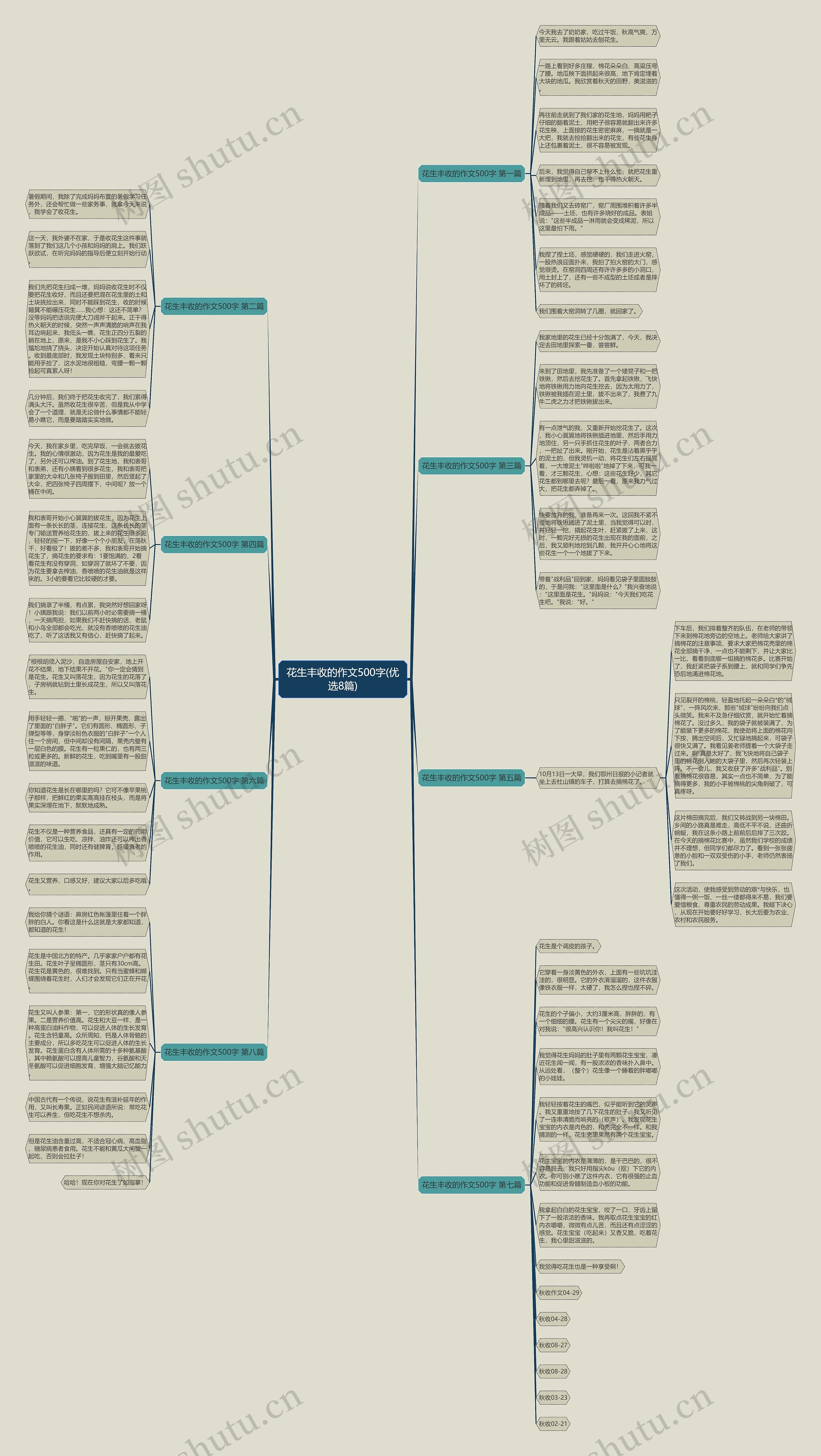 花生丰收的作文500字(优选8篇) 花生丰收的作文500字(优选8篇)