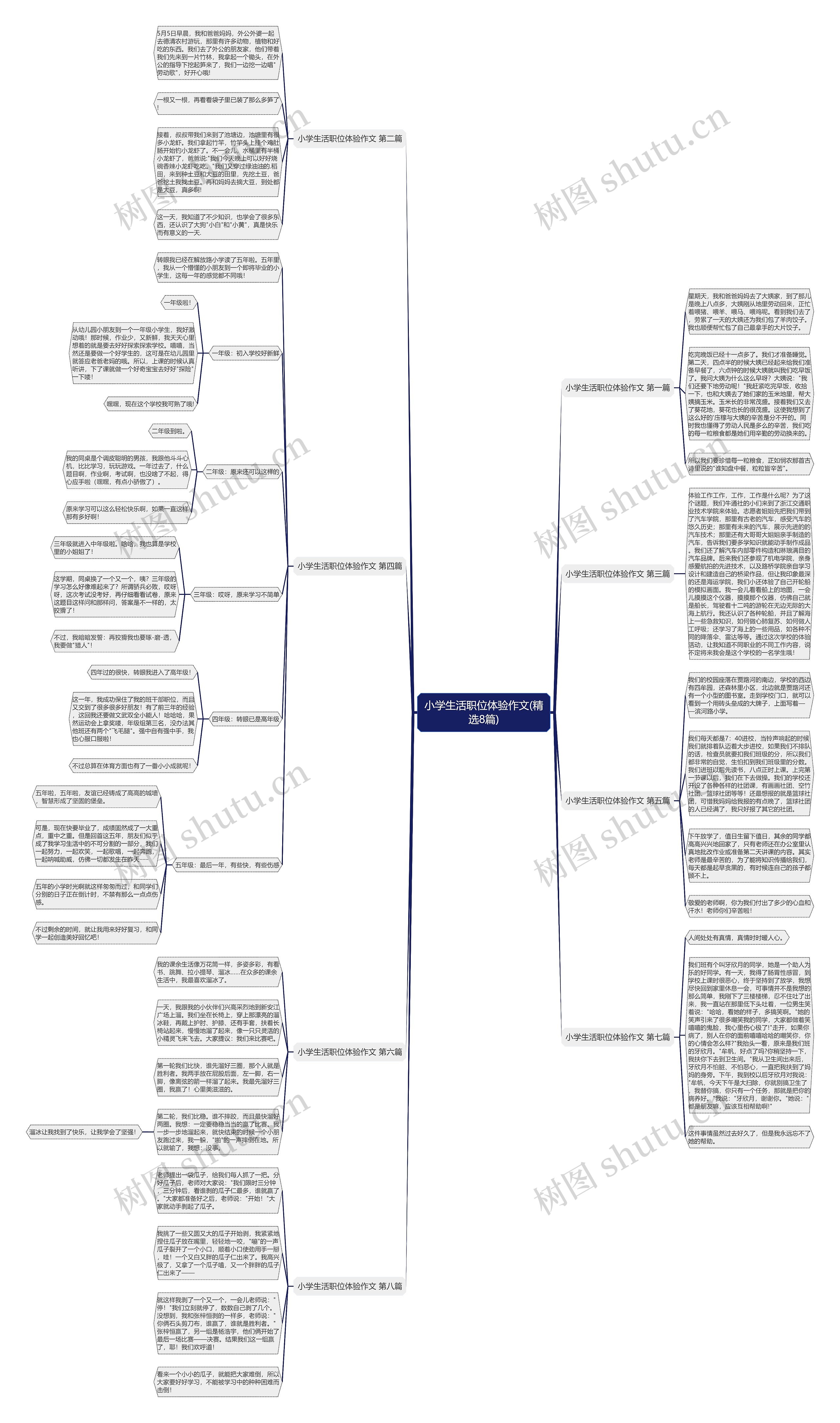 小学生活职位体验作文(精选8篇) 小学生活职位体验作文(精选8篇)