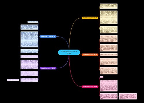 灰姑娘后续作文300字(推荐5篇)思维导图