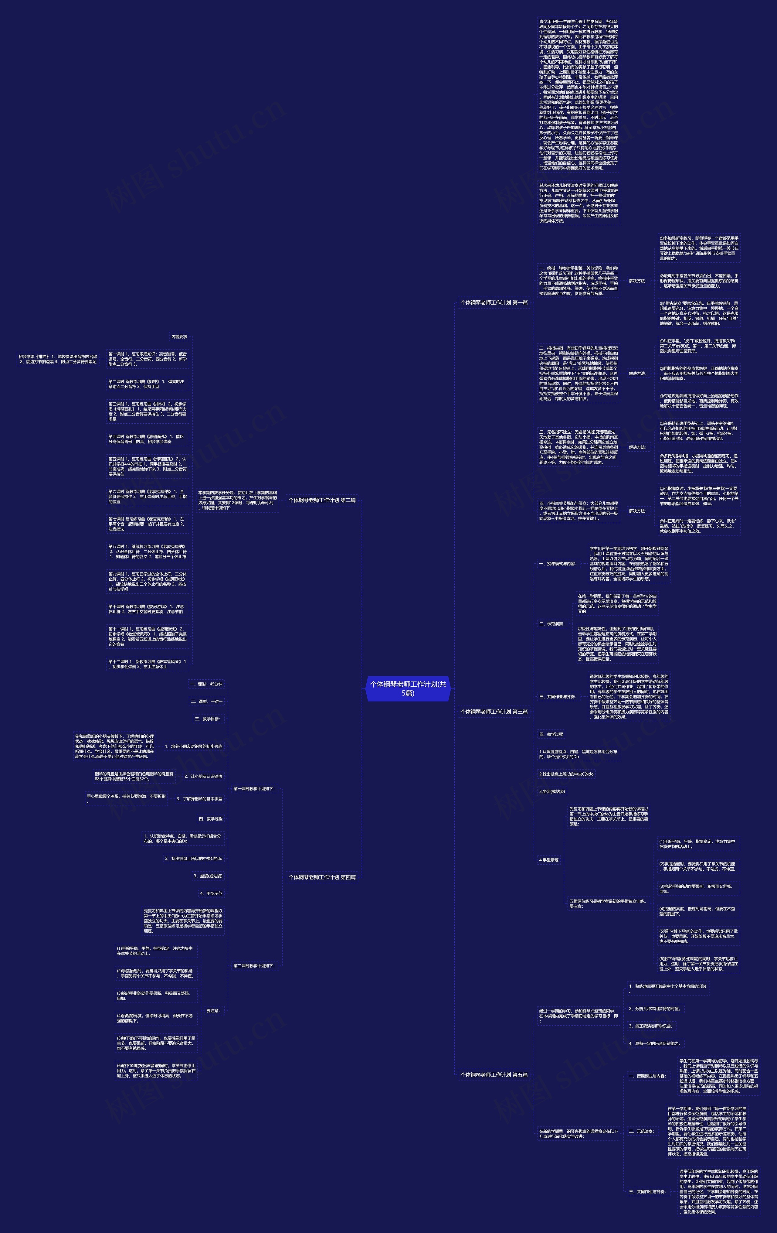 个体钢琴老师工作计划(共5篇)