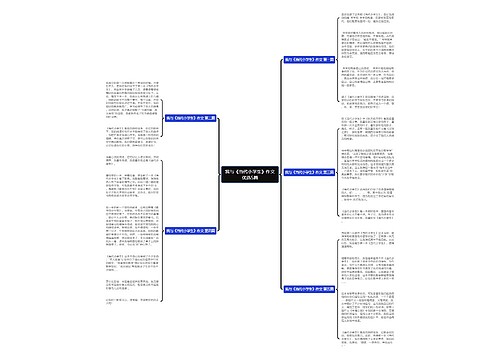 我与《当代小学生》作文优选5篇思维导图
