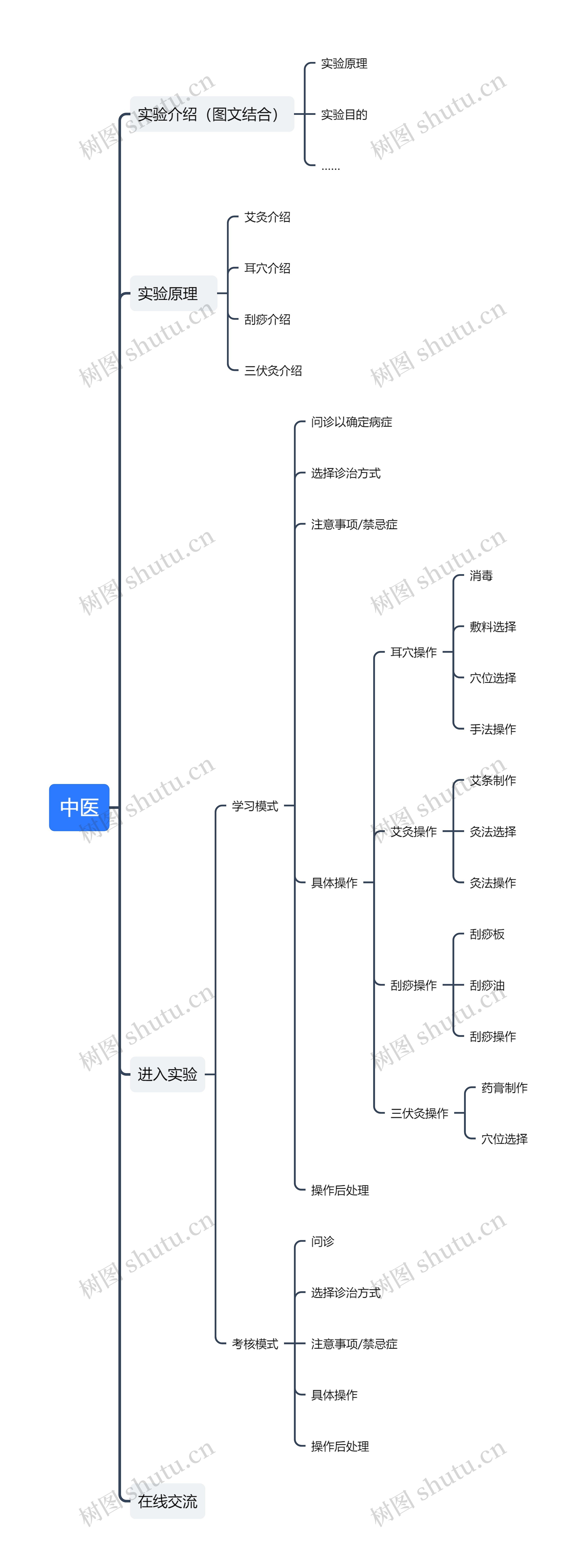 中医思维导图